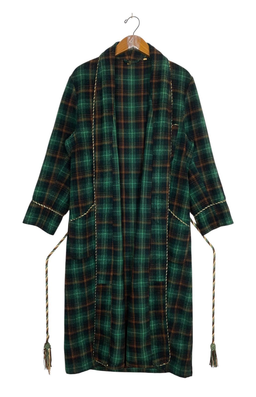 Vintage Rare‼️ Vintage Wool Long Rope Tartan Size M / US 6-8 / IT 42-44 - 1 Thumbnail