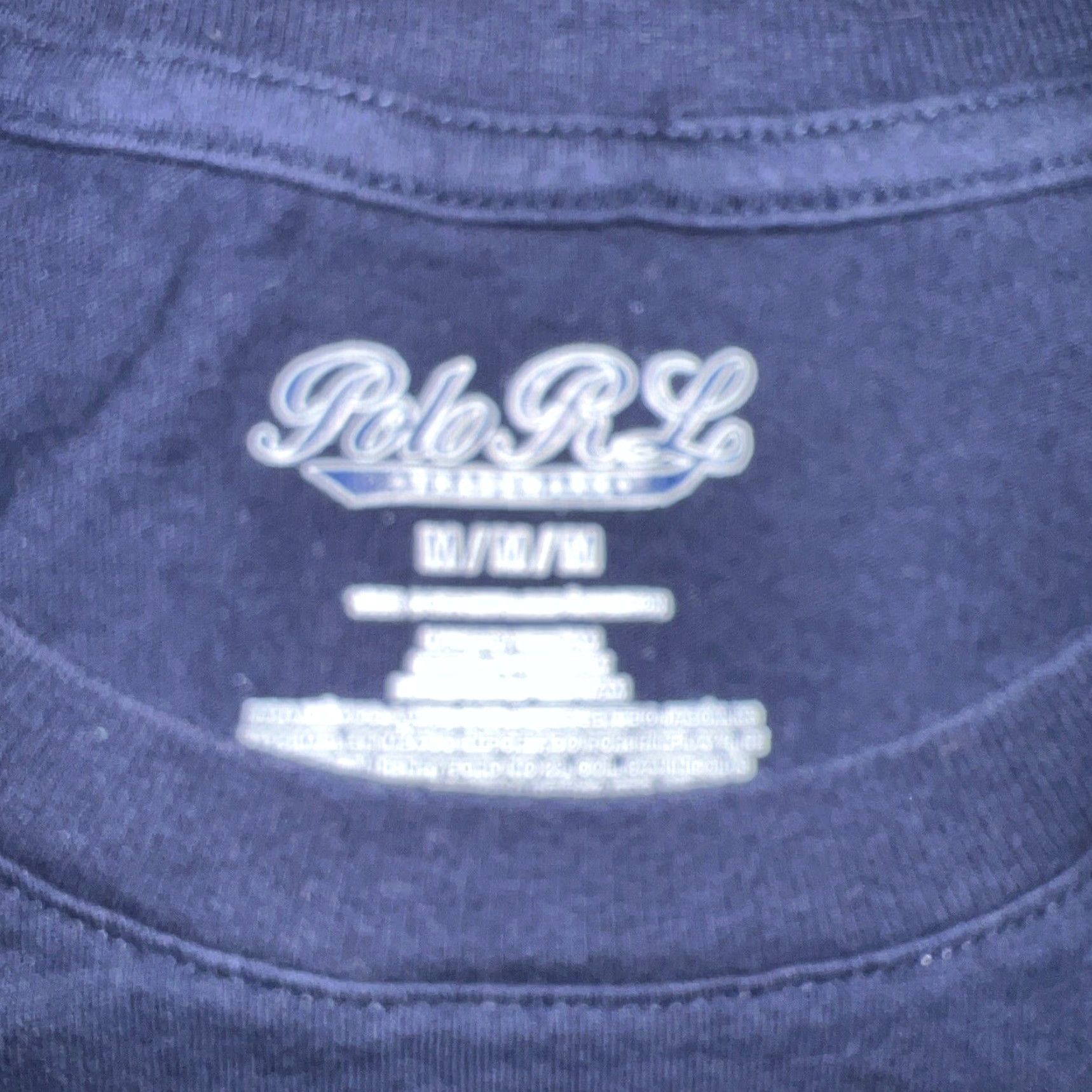 Polo Ralph Lauren Polo Ralph Lauren Shirt Mens Size M Navy Blue T-Shirt Size US M / EU 48-50 / 2 - 3 Thumbnail