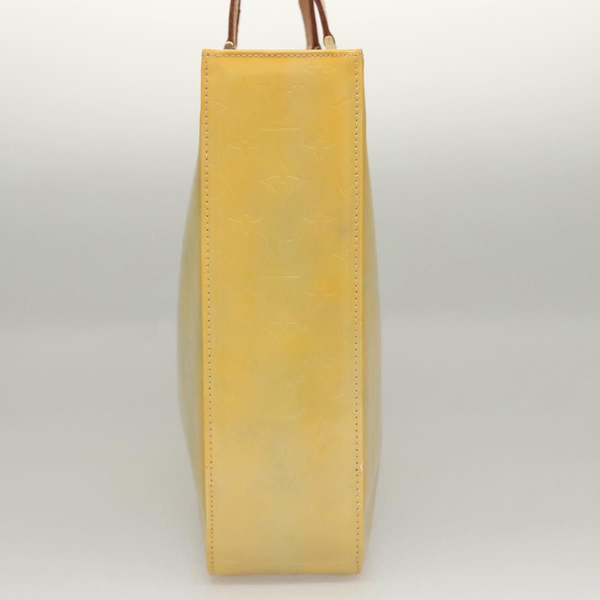 Louis Vuitton LOUIS VUITTON Monogram Vernis Columbus Tote Bag Gris M91028 Size ONE SIZE - 5 Thumbnail
