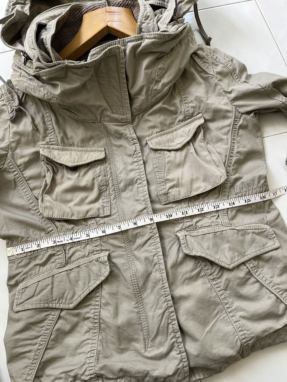 If Six Was Nine 💥 2000s GOA Bono Cyber Military Jacket Size S / US 4 / IT 40 - 10 Thumbnail