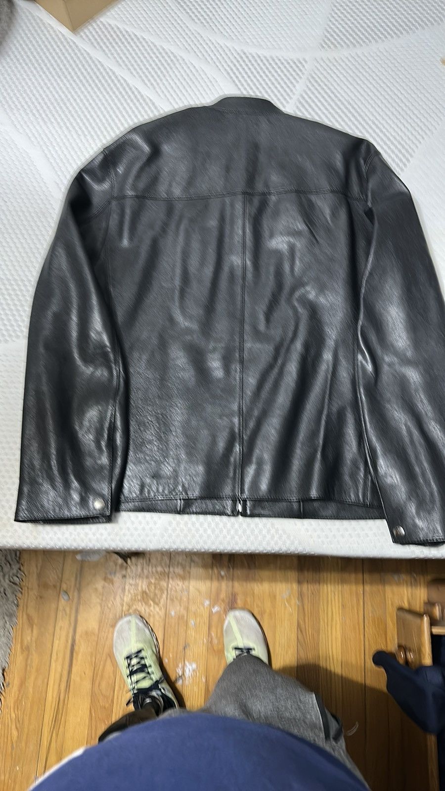 Coach Coach Black Leather Moto Jacket XXL Size US XXL / EU 58 / 5 - 2 Thumbnail