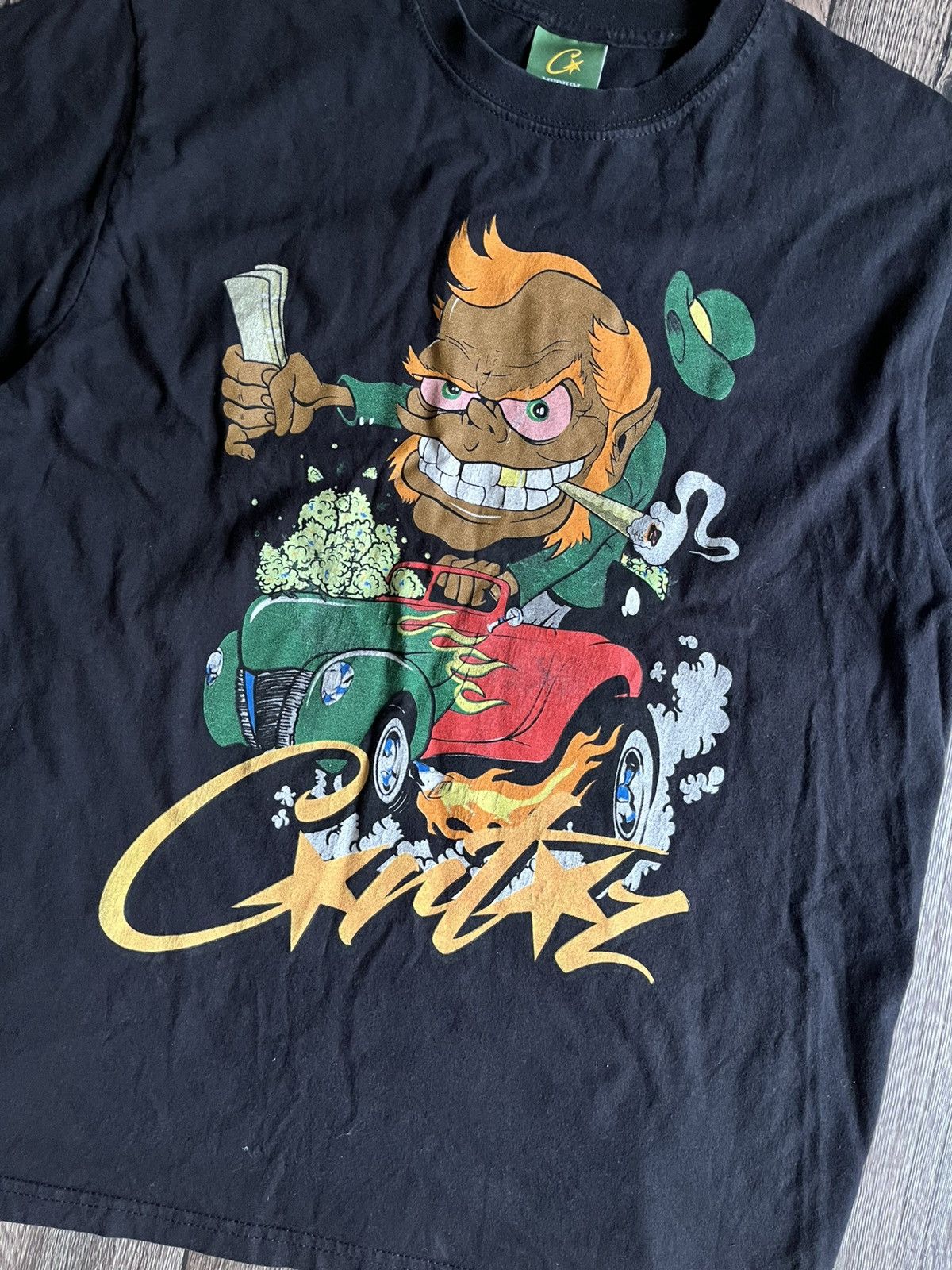 Corteiz Corteiz Leprechaun 420 Tee Size US M / EU 48-50 / 2 - 2 Thumbnail