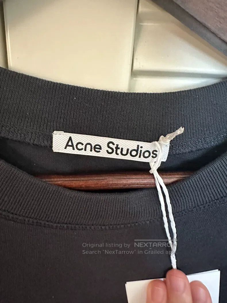 Acne Studios Acne Studios Women's Cotton Letter Print Pattern Round Nec Size XS / US 0-2 / IT 36-38 - 3 Thumbnail