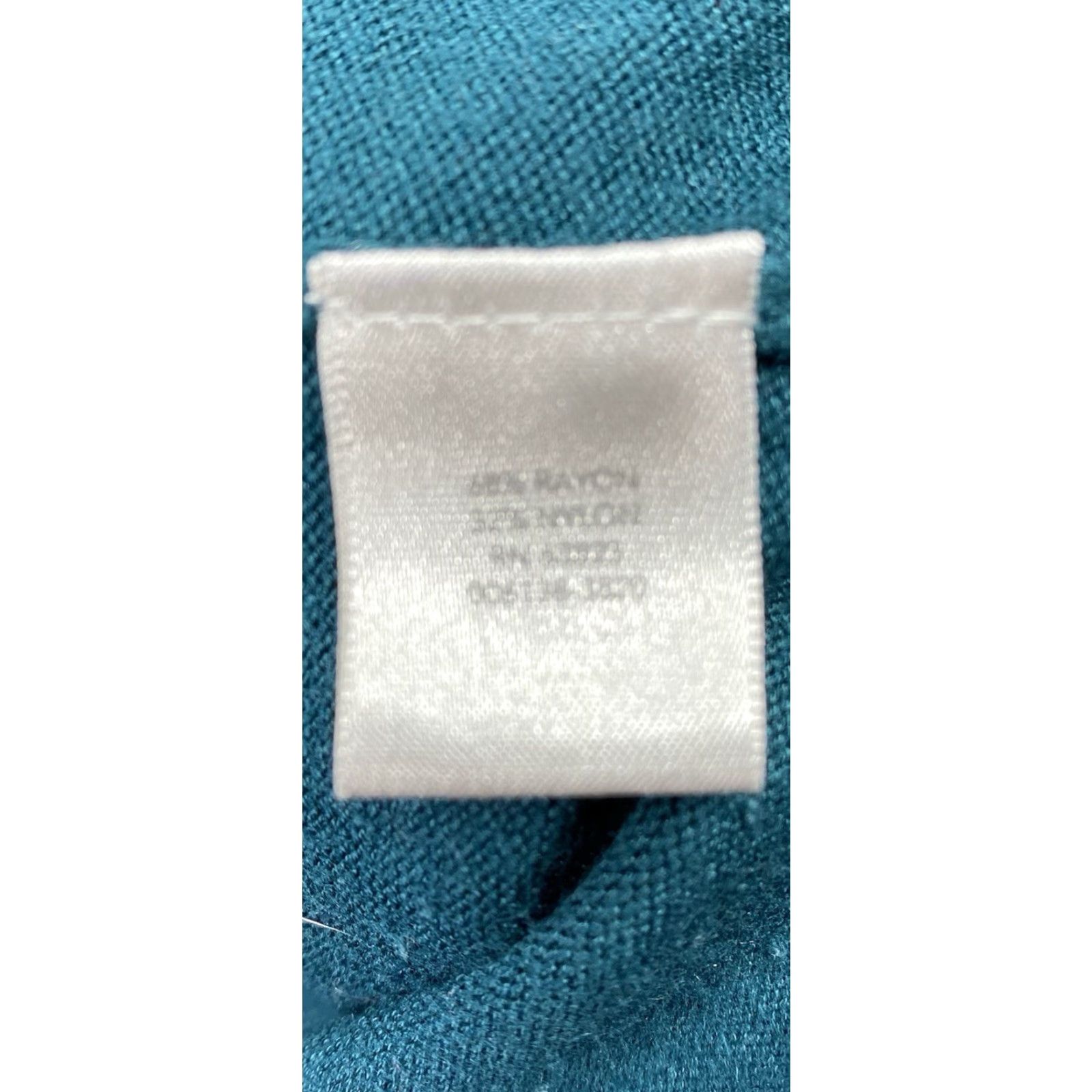 Vintage CJ Banks Sleeveless Top Womens 1X Teal Green Knit Tank Shirt Size XL / US 12-14 / IT 48-50 - 5 Thumbnail