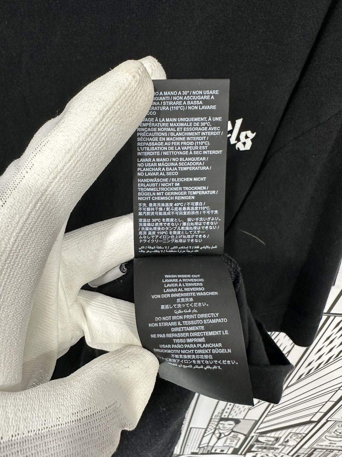 Palm Angels Palm Angels Basic T-Shirt Large Black Size US L / EU 52-54 / 3 - 7 Thumbnail