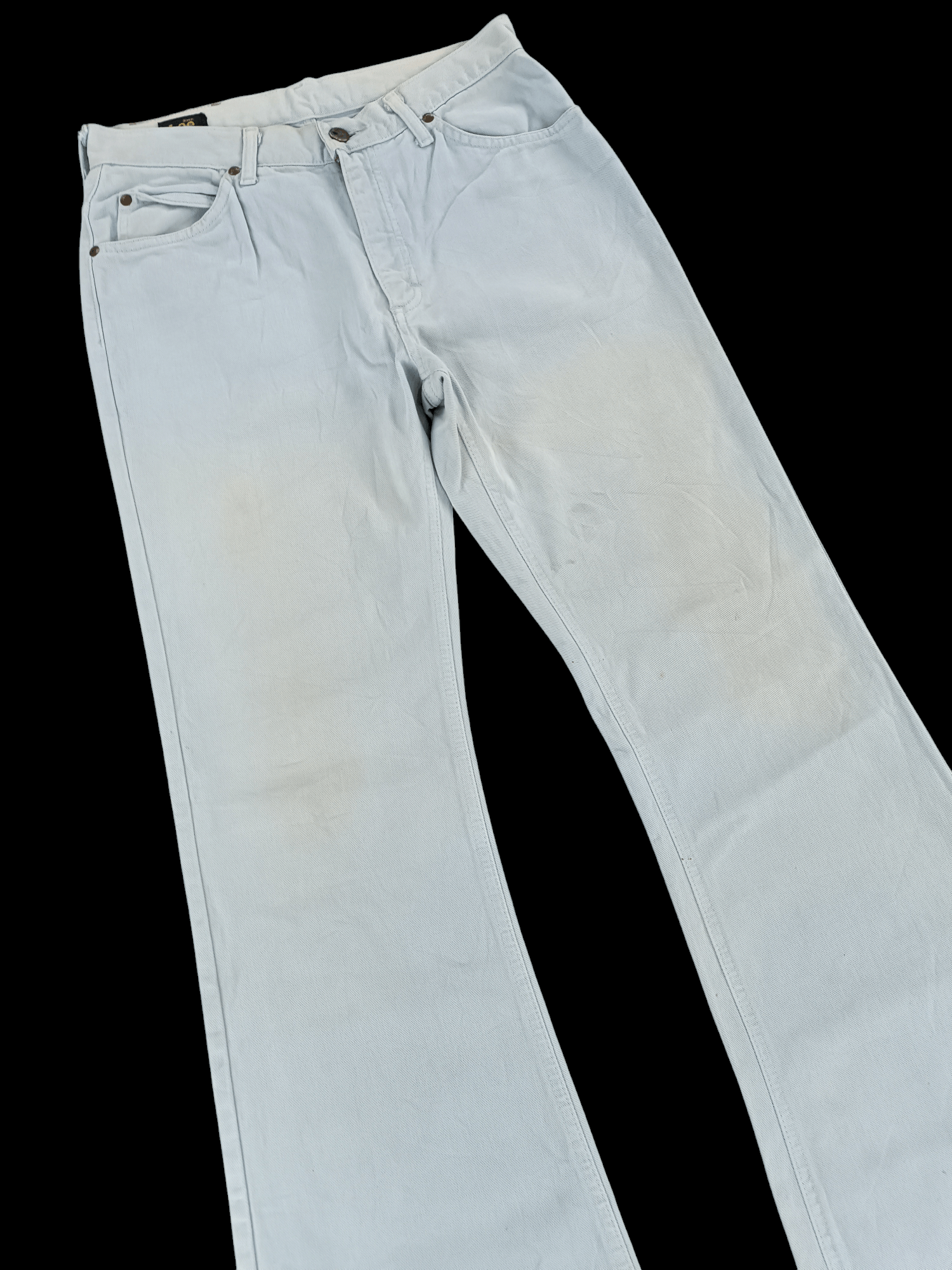 Japanese Brand SUPER FLARED Vintage Lee Riders Denim E177 Size US 29 - 5 Thumbnail