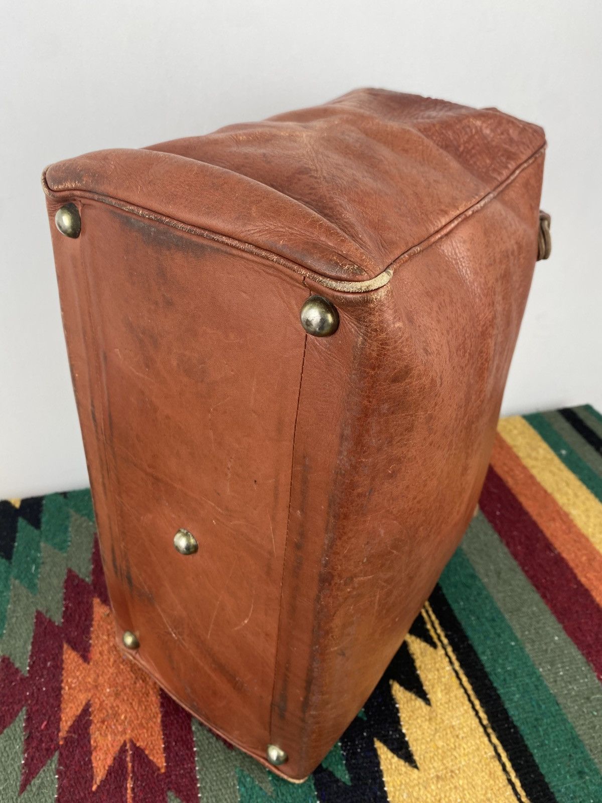 Porter Vintage 90's Porter Large Patina Leather Doctors Bag Size ONE SIZE - 19 Thumbnail