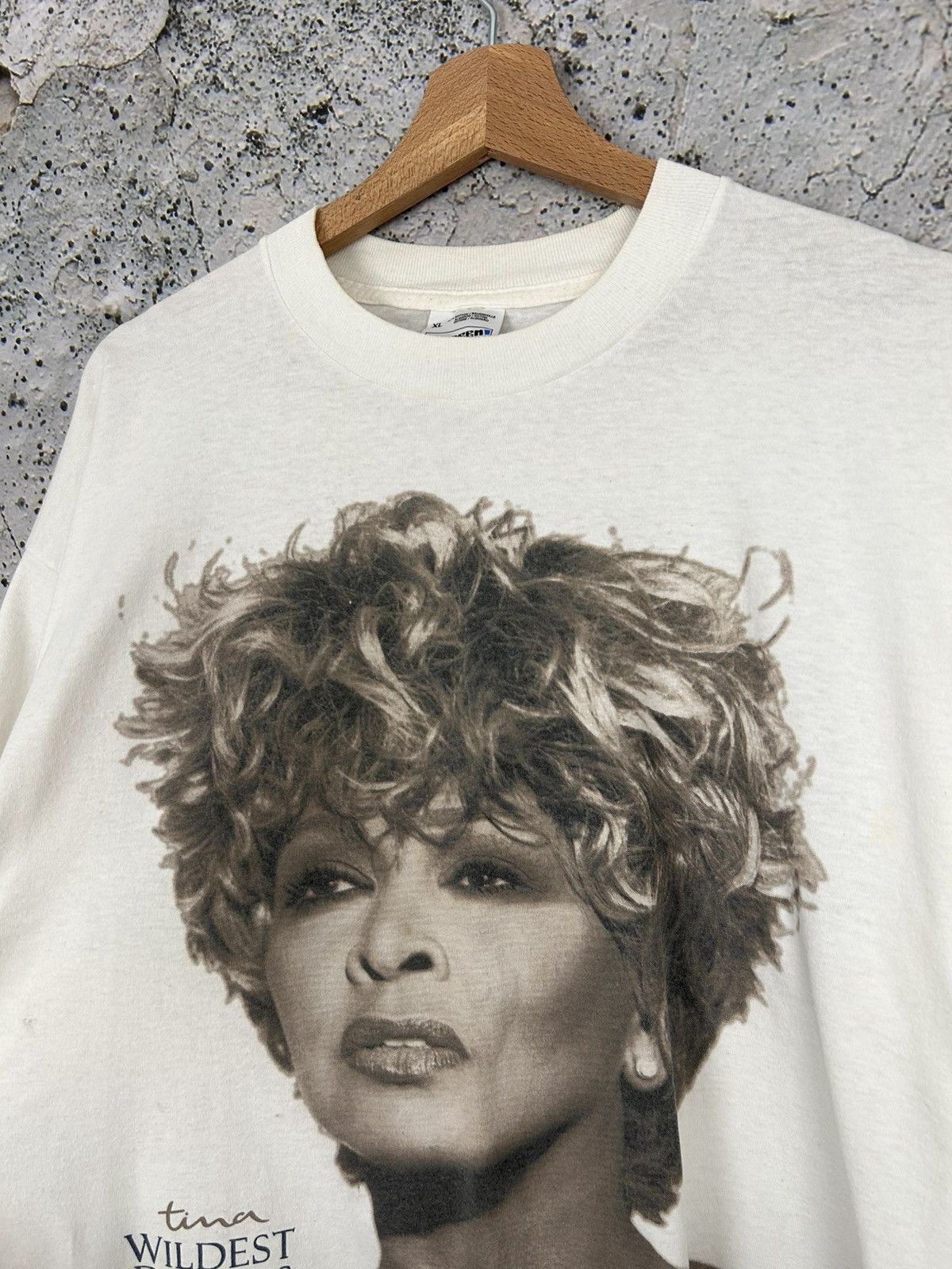 Vintage Vintage Tina Turner Wildest Dreams 1996 Tour Graphic Tee Size US XL / EU 56 / 4 - 3 Thumbnail