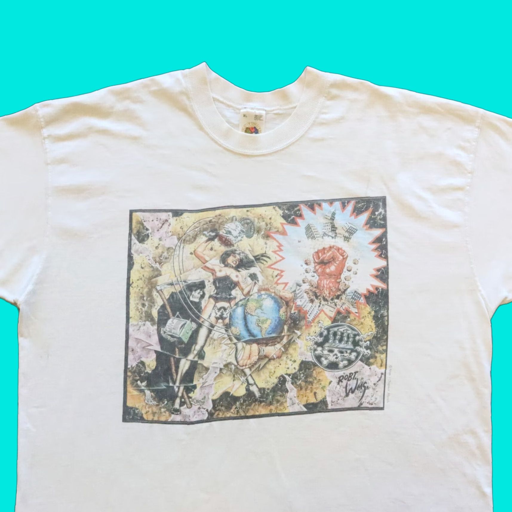 Vintage Vintage Robert Williams Magnitude X Tee Tshirt Size US XL / EU 56 / 4 - 1 Thumbnail