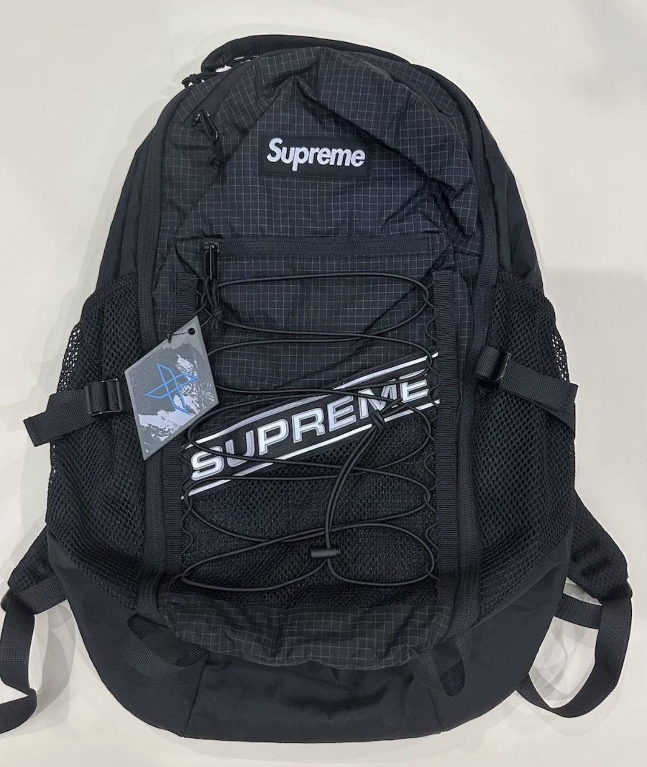 Supreme Supreme Hi Vis Backpack Black FW/14 | Grailed