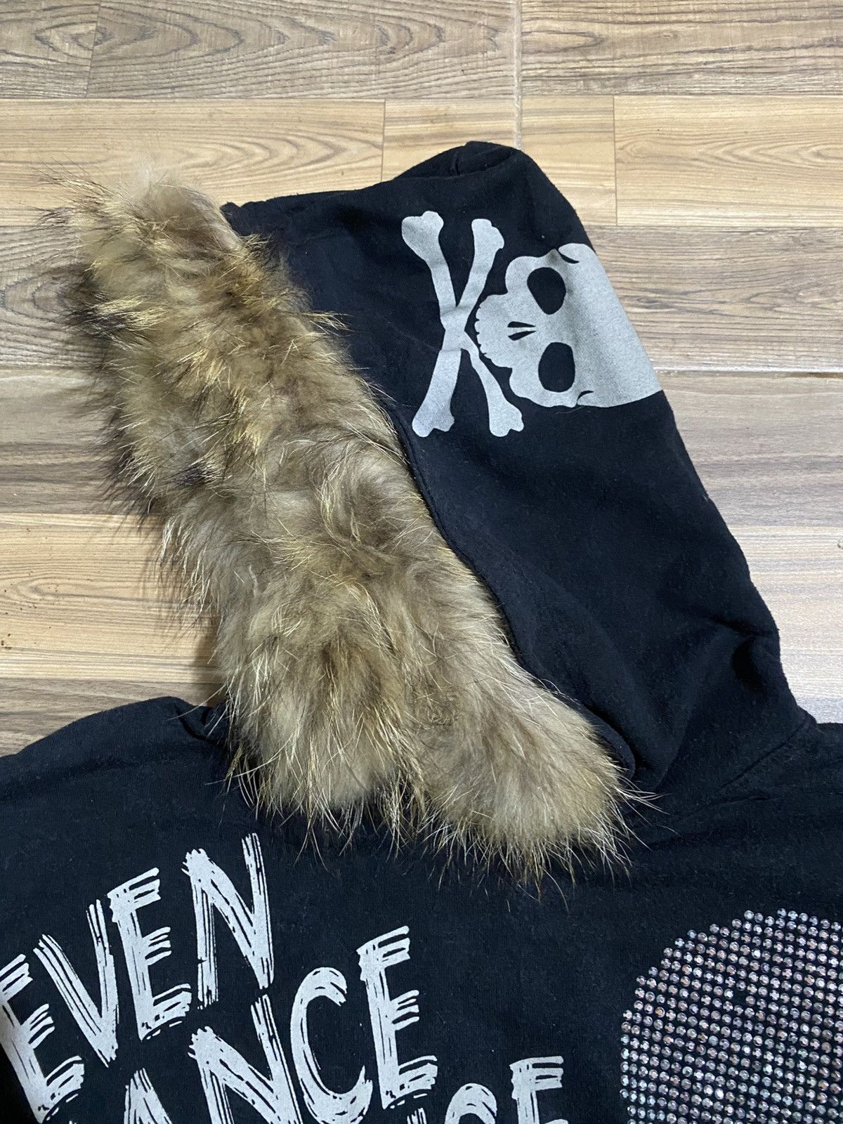 Beauty Beast × Japanese Brand SUGAR TIME SKULL FUR HOODIES Size ONE SIZE - 6 Thumbnail