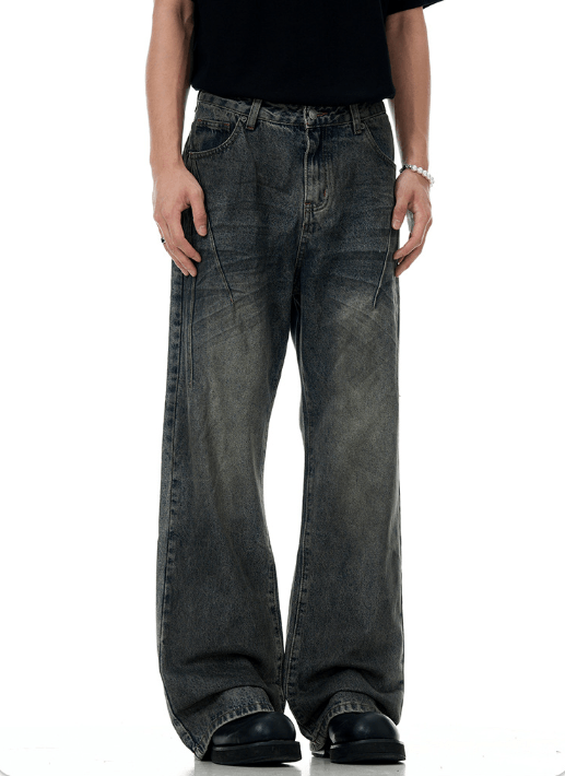 Japanese Brand × Jean American high street distressed casual flared jeans Size US 32 / EU 48 - 4 Thumbnail