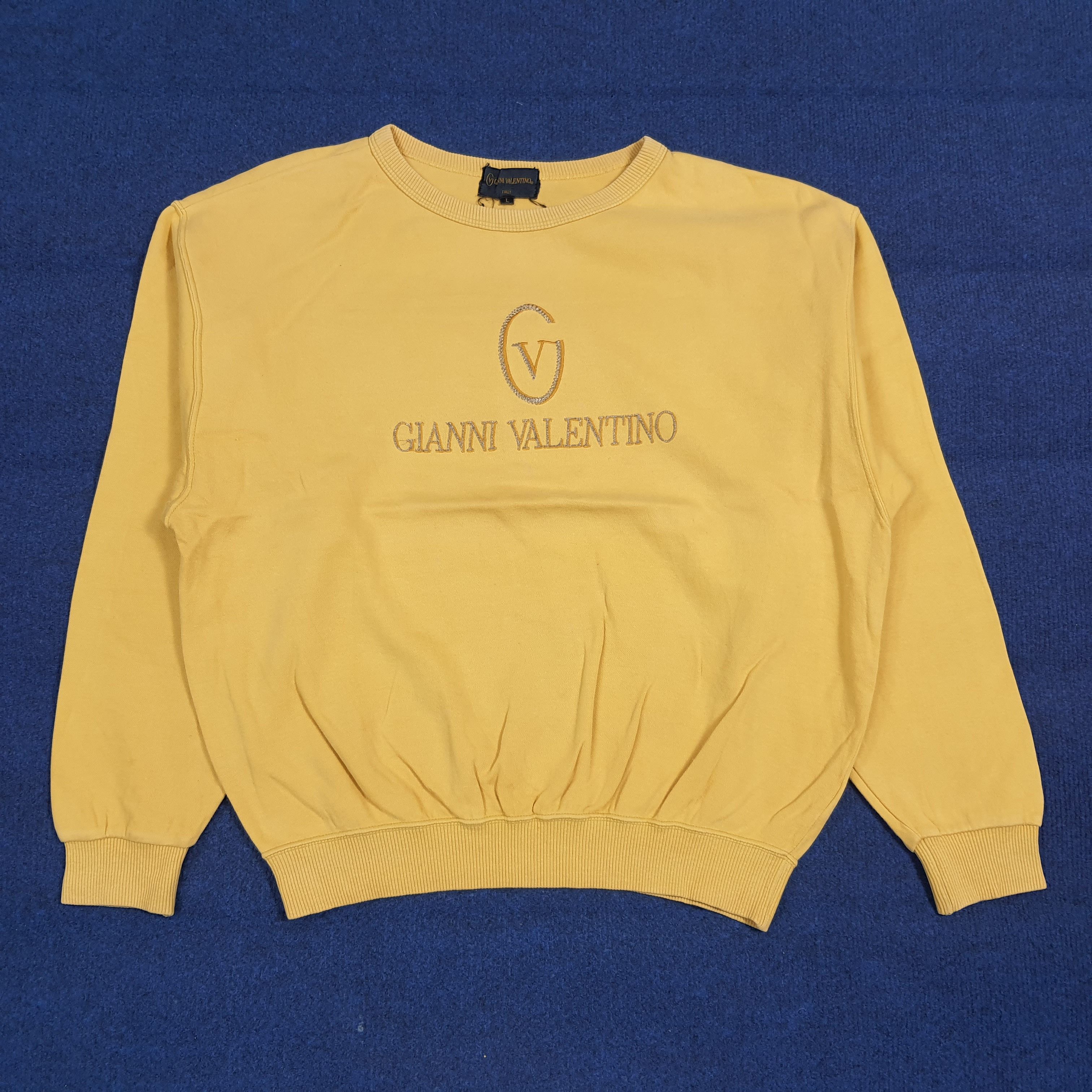 Gianni Valentino Vintage Gianni Valentino Italy Sweatshirt C286N7 Size US M / EU 48-50 / 2 - 1 Thumbnail