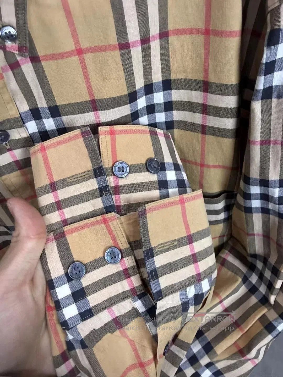 Burberry Burberry Red Line Check Shirt. Size US M / EU 48-50 / 2 - 5 Thumbnail
