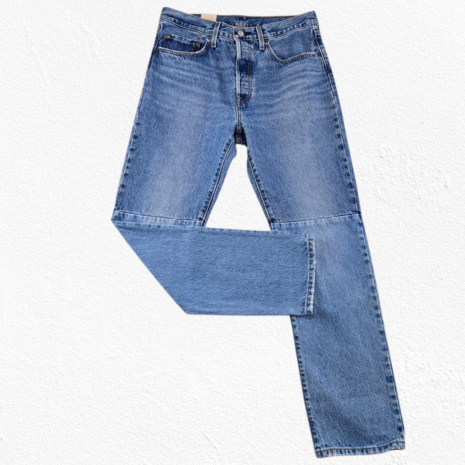 Levi's Levi's 501 150th Anniversary High Rise Straight Jeans Sz 30 Size 30" / US 8 / IT 44 - 2 Thumbnail
