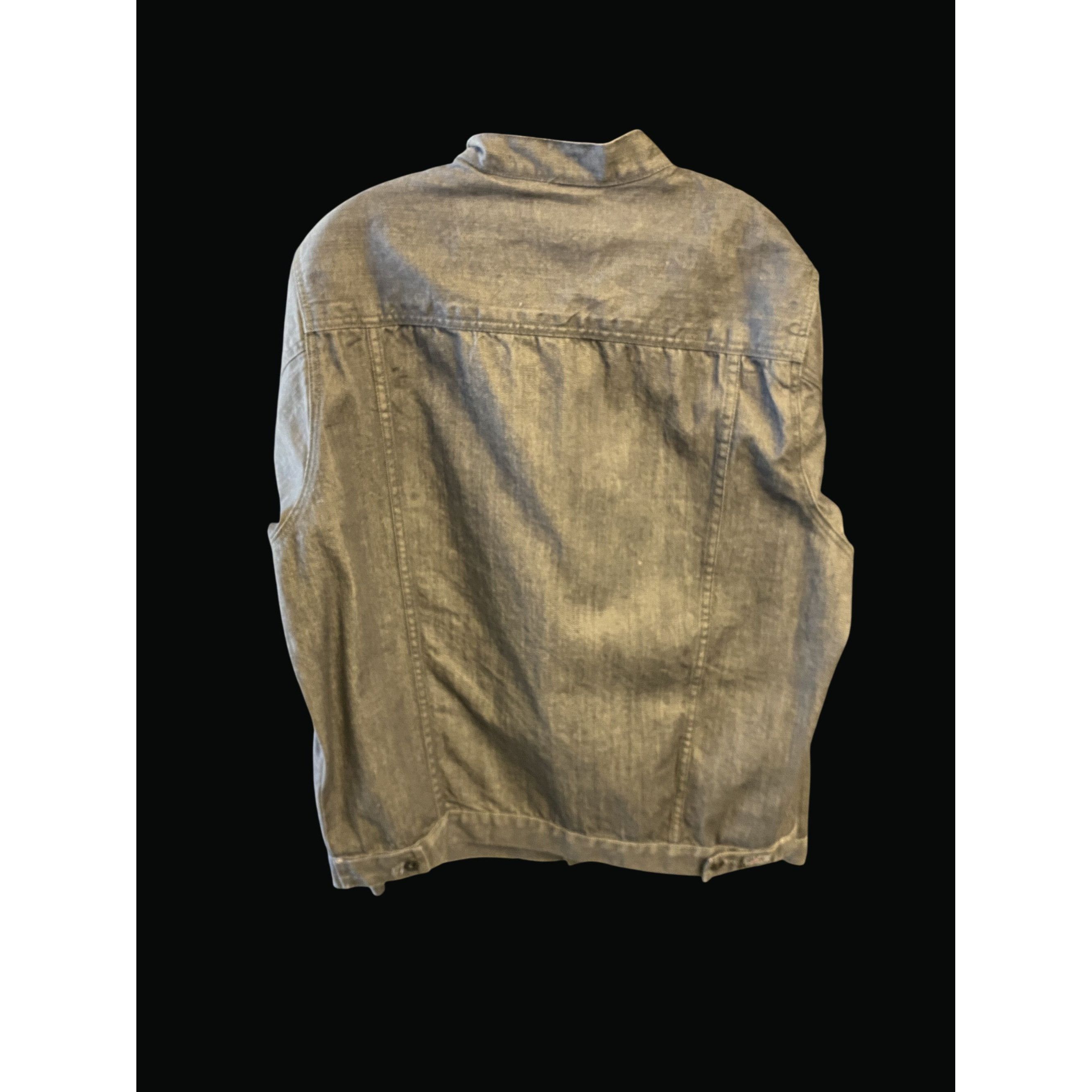 Other Steve McQueen Gray Denim Mens Button-Up Jacket XL CL01 W Size US XL / EU 56 / 4 - 2 Thumbnail