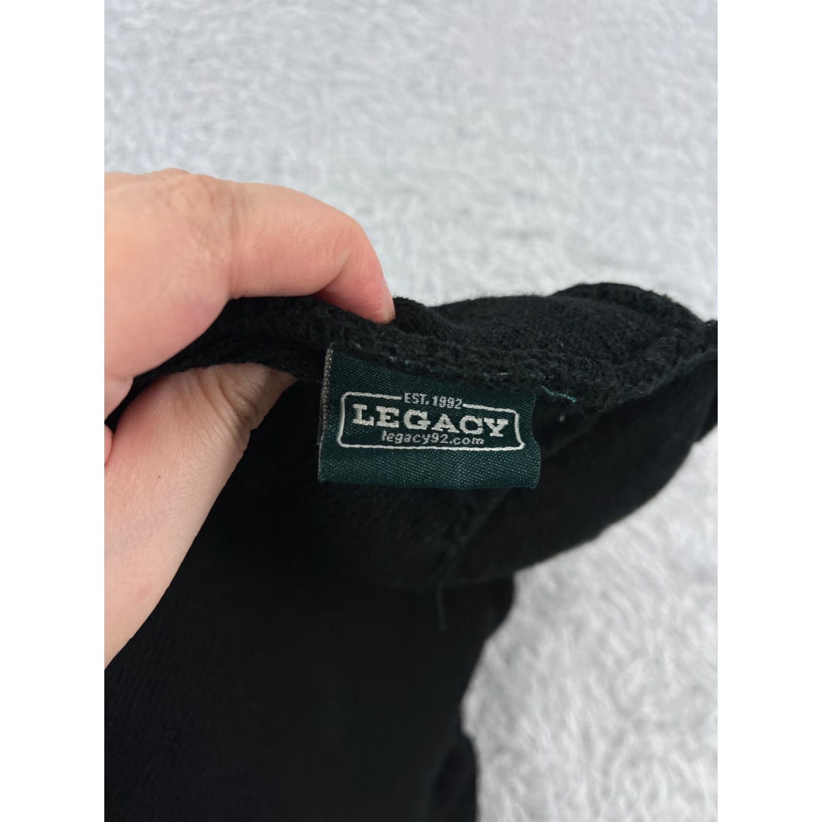 Vintage Legacy92 Pothitakis Mark Dentistry Beanie Toque Adult One Size Black Knit 100% Acrylic Size ONE SIZE - 7 Thumbnail