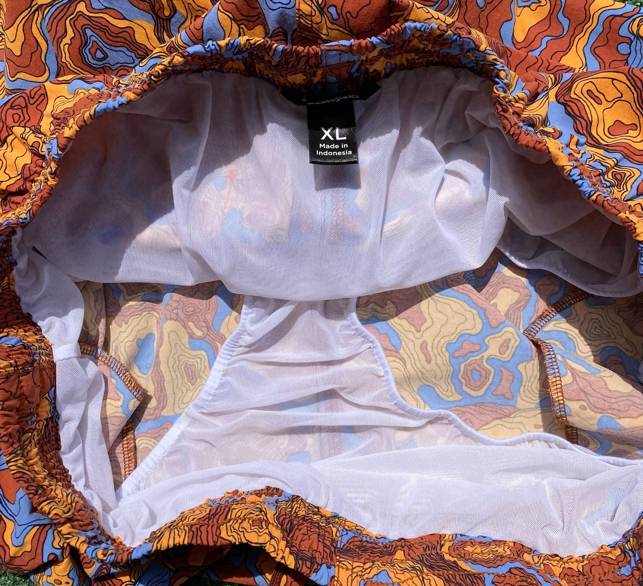 Cotopaxi Cotopaxi Brinco Graphic Print Colorful Lined Shorts XL Size US 40 / EU 56 - 5 Thumbnail