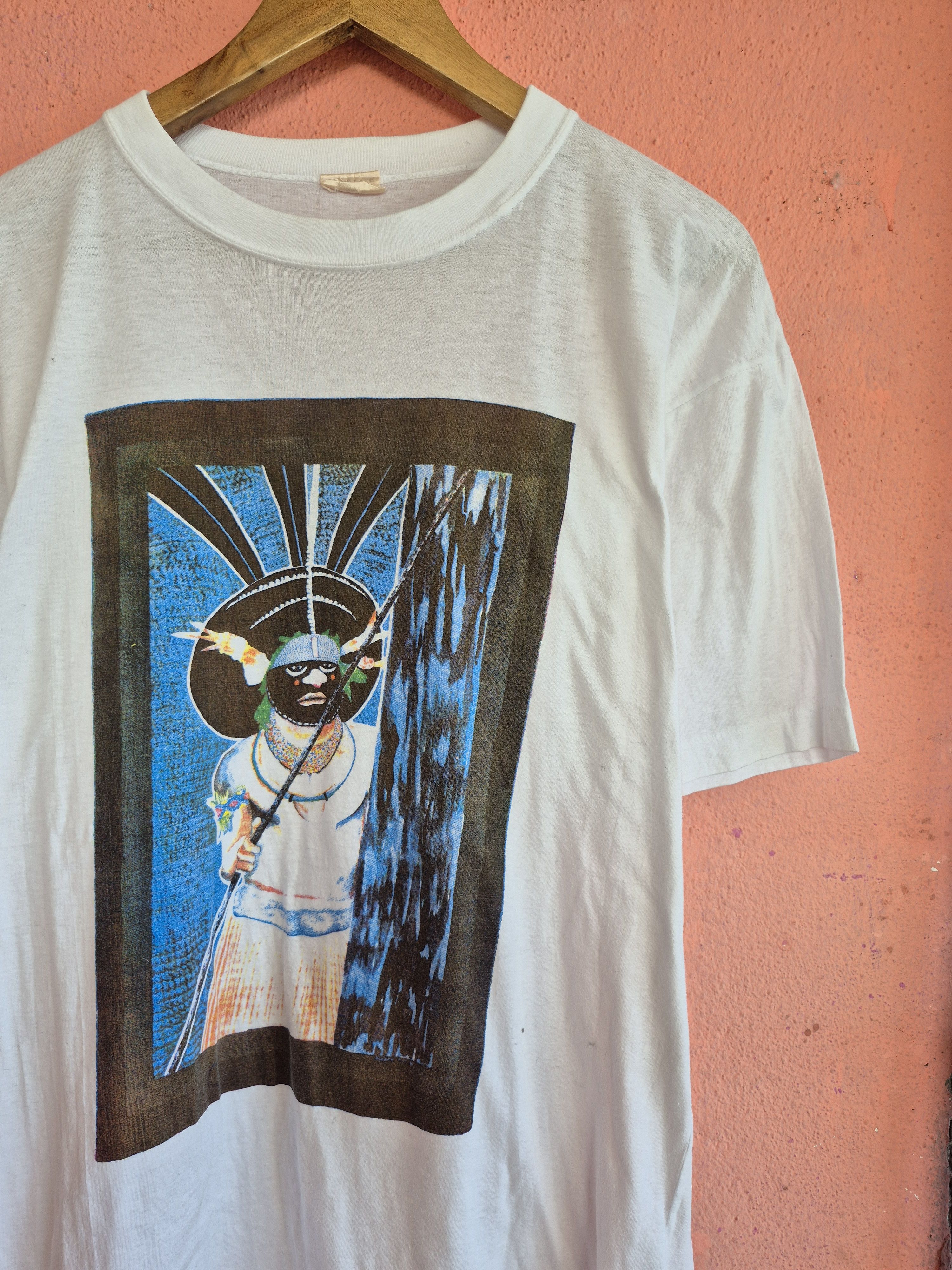 Vintage Rare! Vintage Native American Navajo Art Tee Size US M / EU 48-50 / 2 - 2 Thumbnail