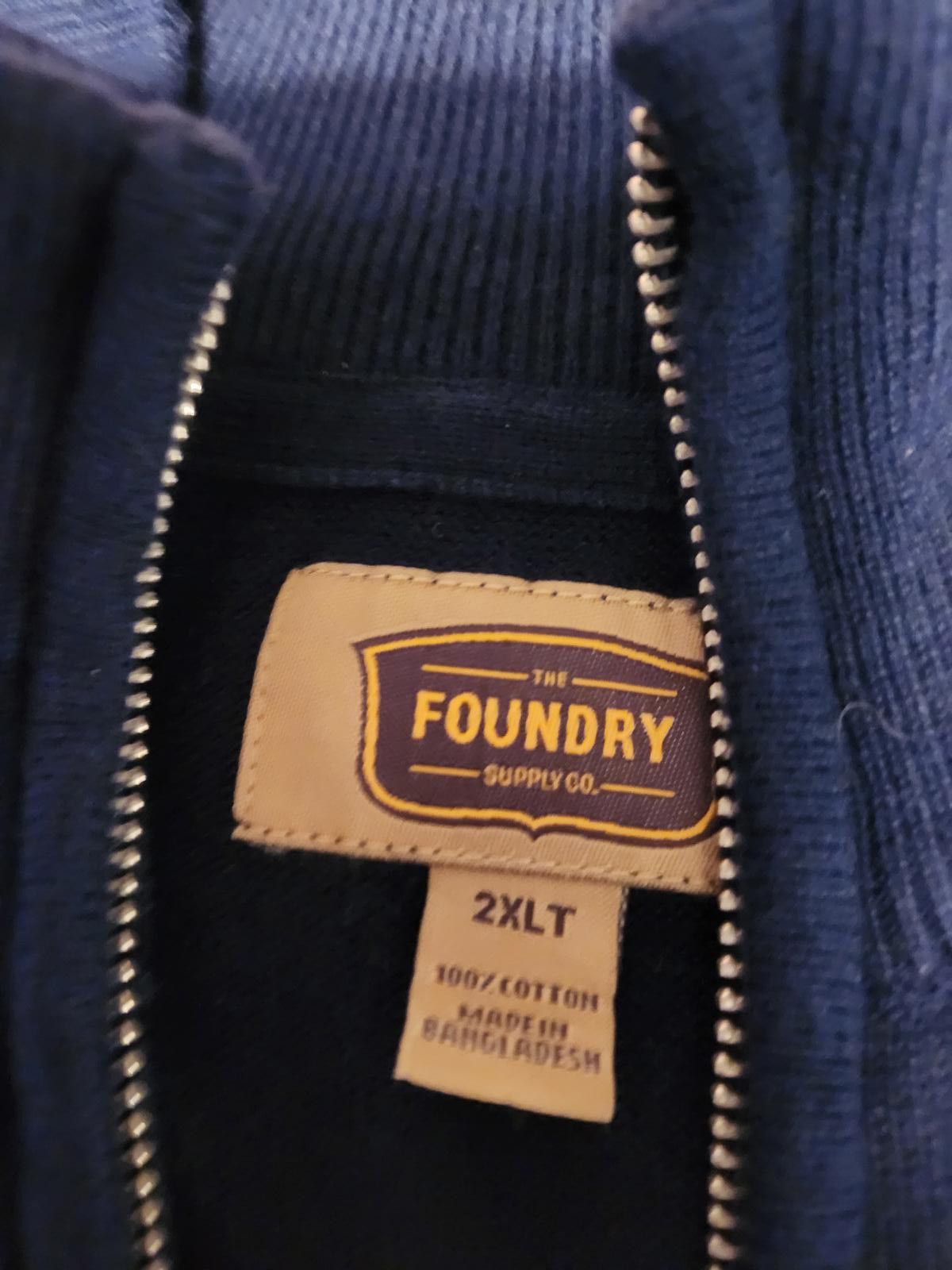 Vintage Foundry Foundry mens sweater 2xlt Size US XXL / EU 58 / 5 - 2 Thumbnail