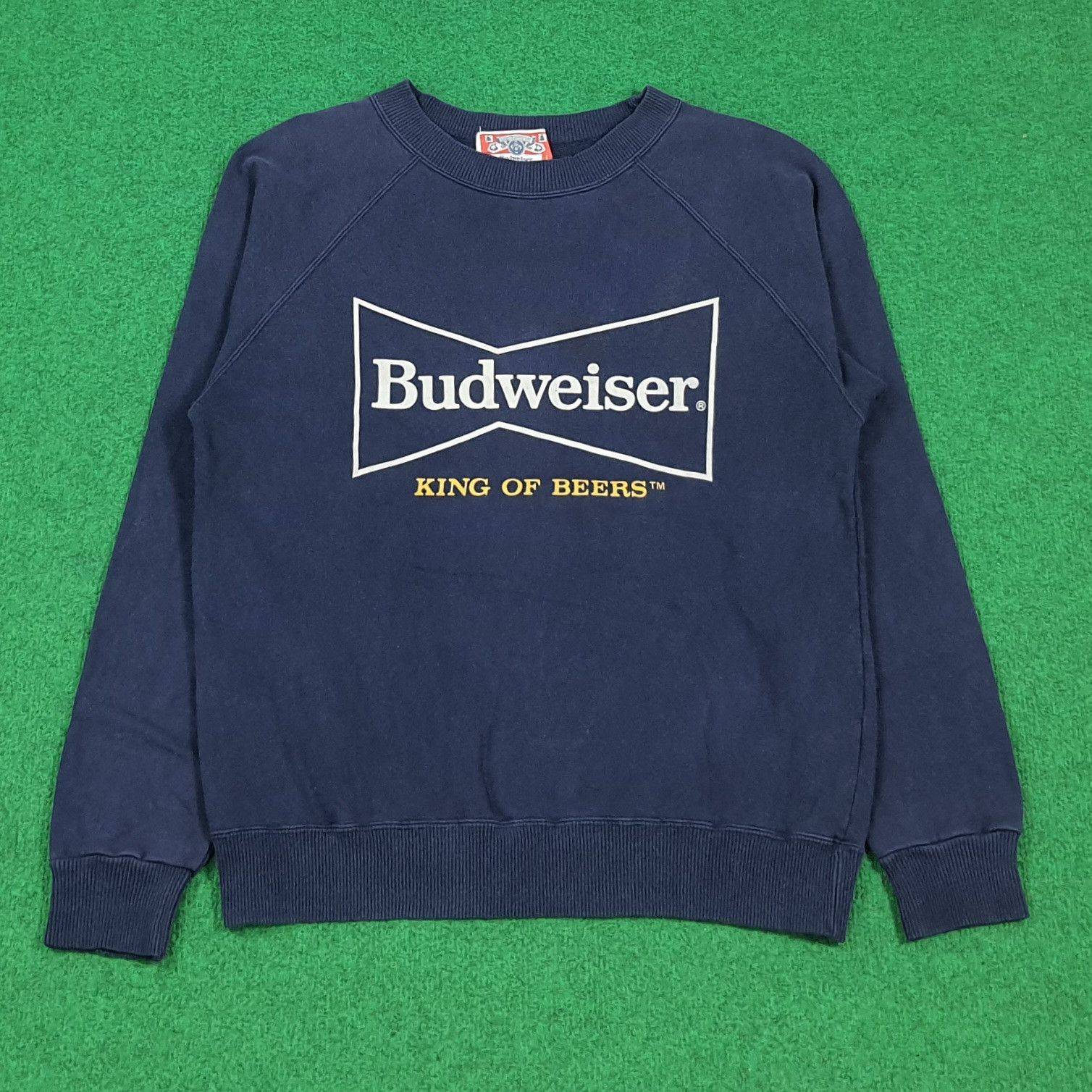 Budweiser Vintage Budweiser King of Beers Sweatshirt C290N29 Size US S / EU 44-46 / 1 - 1 Thumbnail