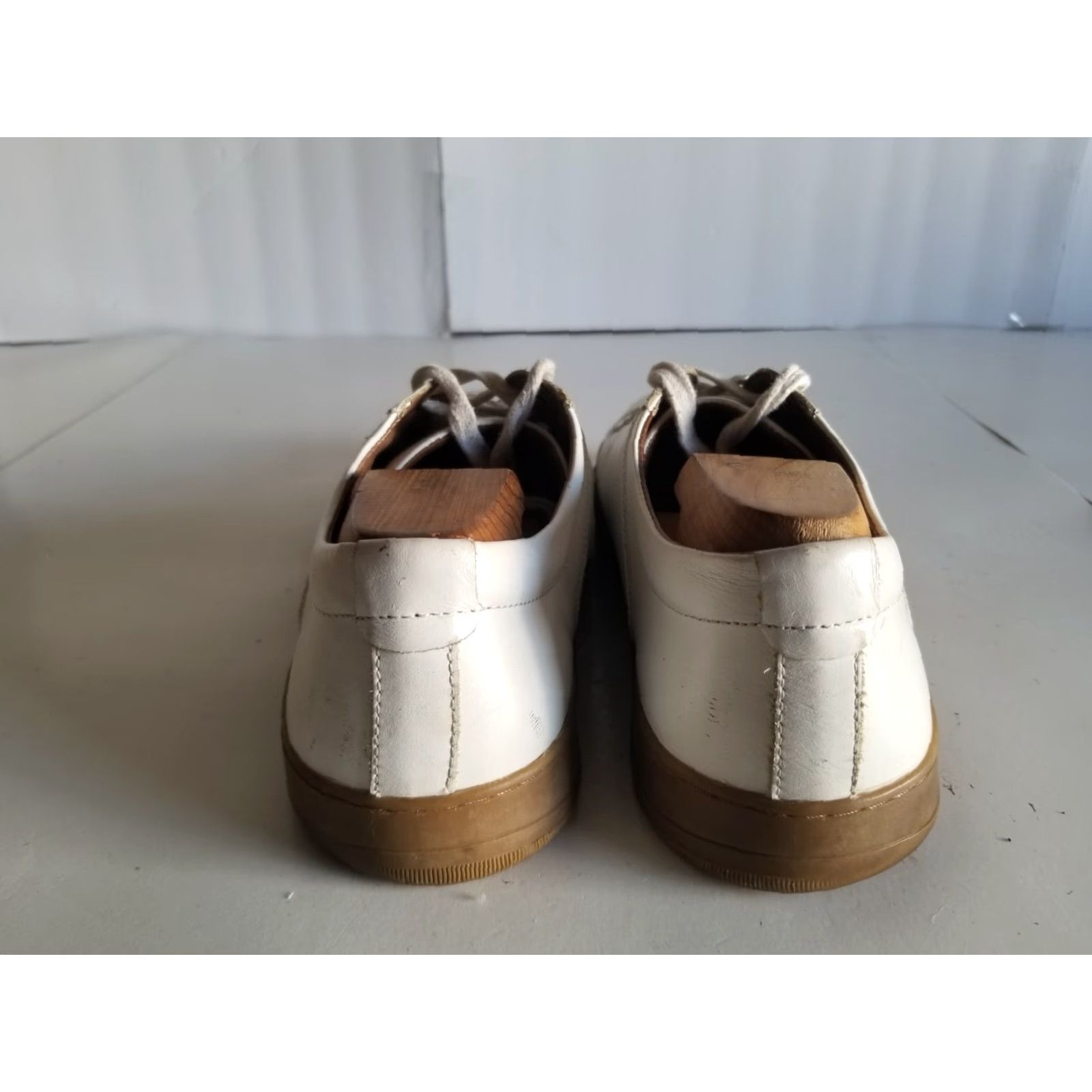 Johnston & Murphy Johnston & Murphy 1850 Allister Casual Sneaker Men's White Leather 11.5 Size Shoes M Size US 12 / EU 45 - 3 Thumbnail