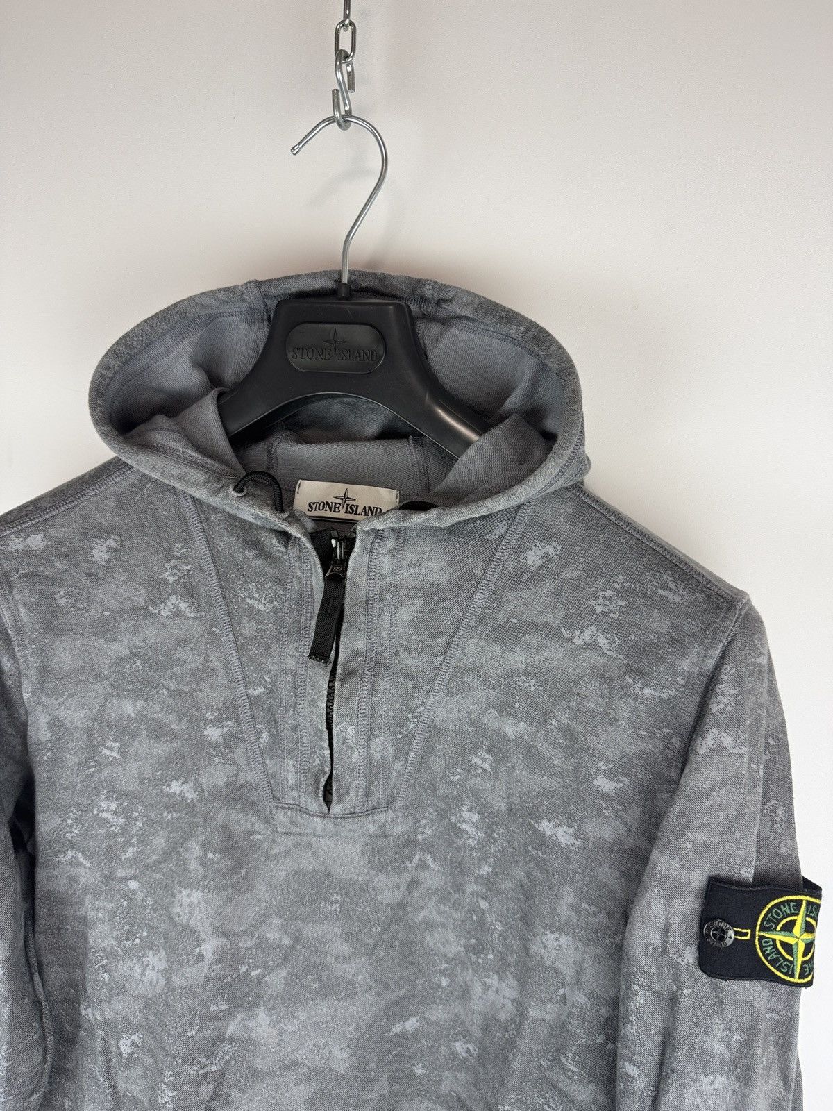 Stone Island Grey Stone Island 1-4 zip hoodie Size US S / EU 44-46 / 1 - 2 Thumbnail