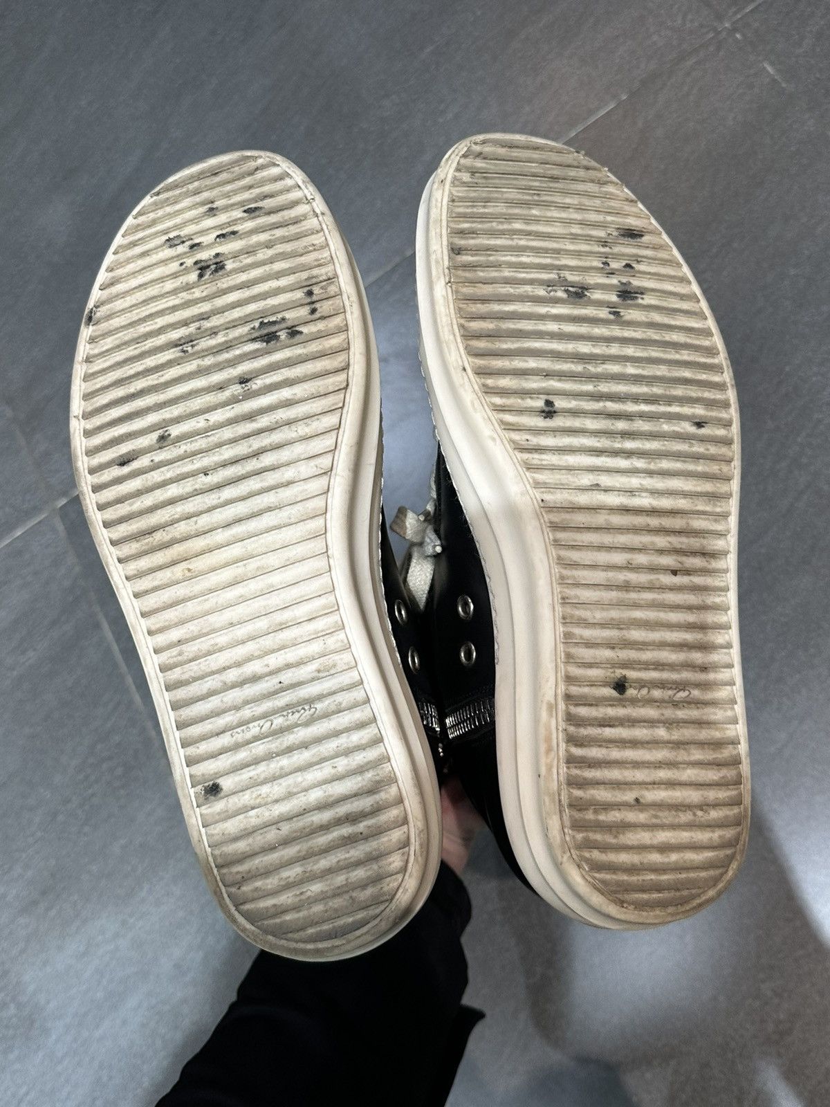 Rick Owens Rick Owens High Top Sneakers Size US 7 / EU 40 - 6 Thumbnail