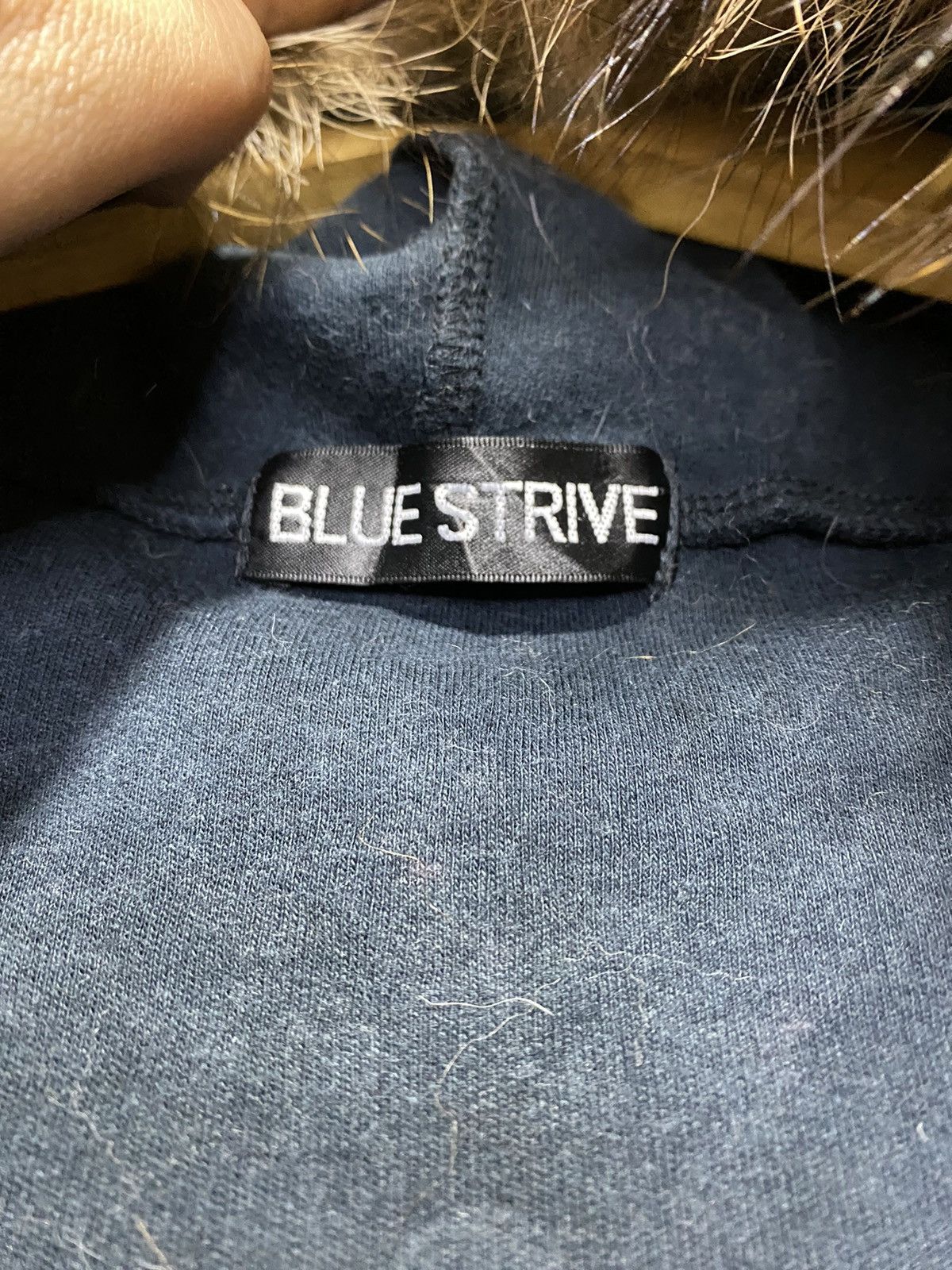 If Six Was Nine × Japanese Brand × Le Grande Bleu (L.G.B.) If six was nine Blue strive shortsleeve fur hoodie Size US M / EU 48-50 / 2 - 6 Thumbnail