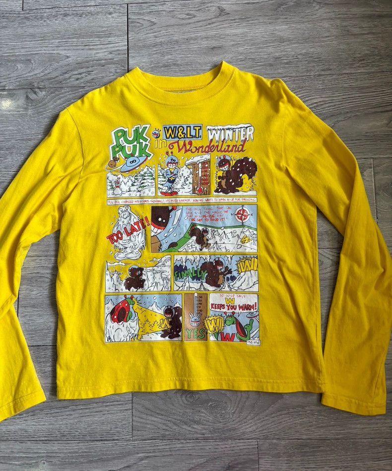 Walter Van Beirendonck walter van beirendonck size 164 Printed long sleeves W&LT Size US S / EU 44-46 / 1 - 2 Thumbnail