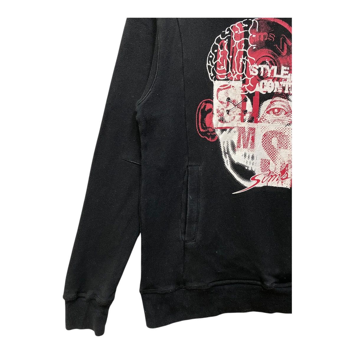 Simms Sims Snowboards Hoodie Mask Big Logo Pocket Size L Size US L / EU 52-54 / 3 - 4 Thumbnail