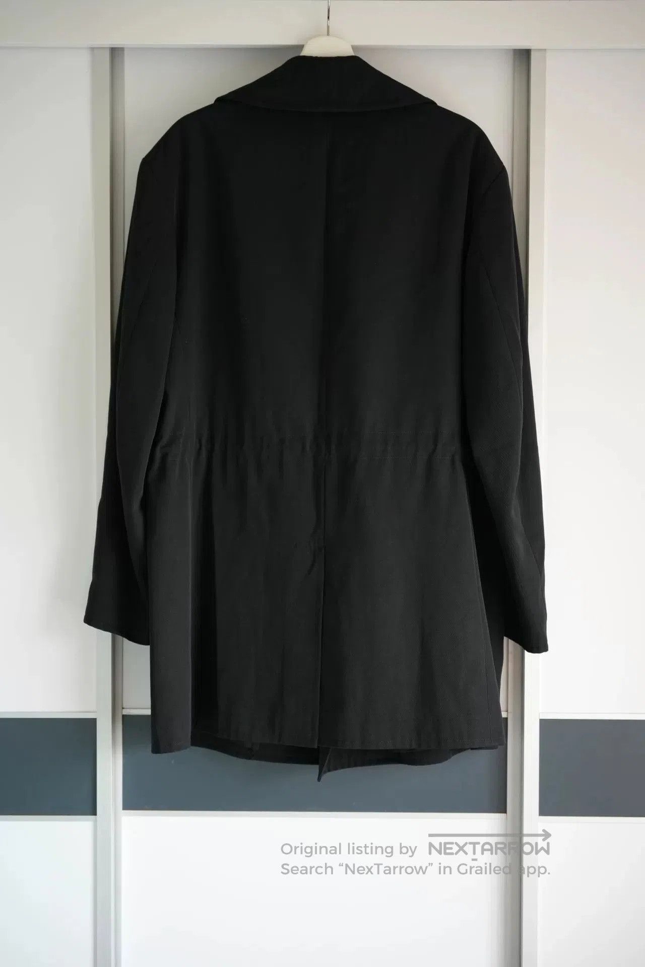 Yohji Yamamoto Yohji Yamamoto Black Wool Jacket. Size US M / EU 48-50 / 2 - 2 Thumbnail