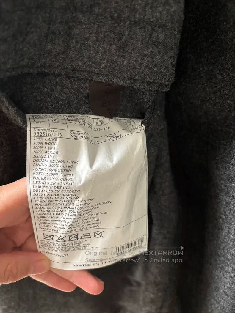 Hermes Hermes Wool coat Size US L / EU 52-54 / 3 - 4 Thumbnail