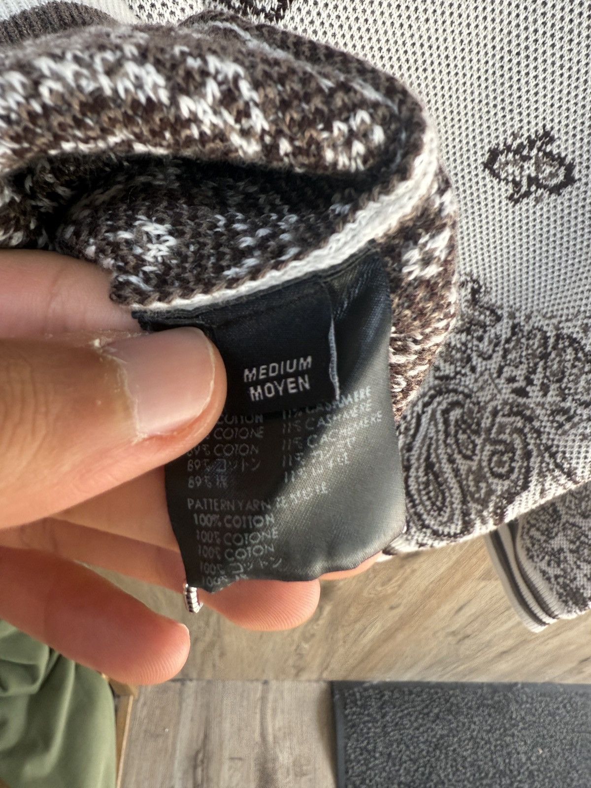Amiri Amiri Brown Bandana Hoodie Size US M / EU 48-50 / 2 - 6 Thumbnail