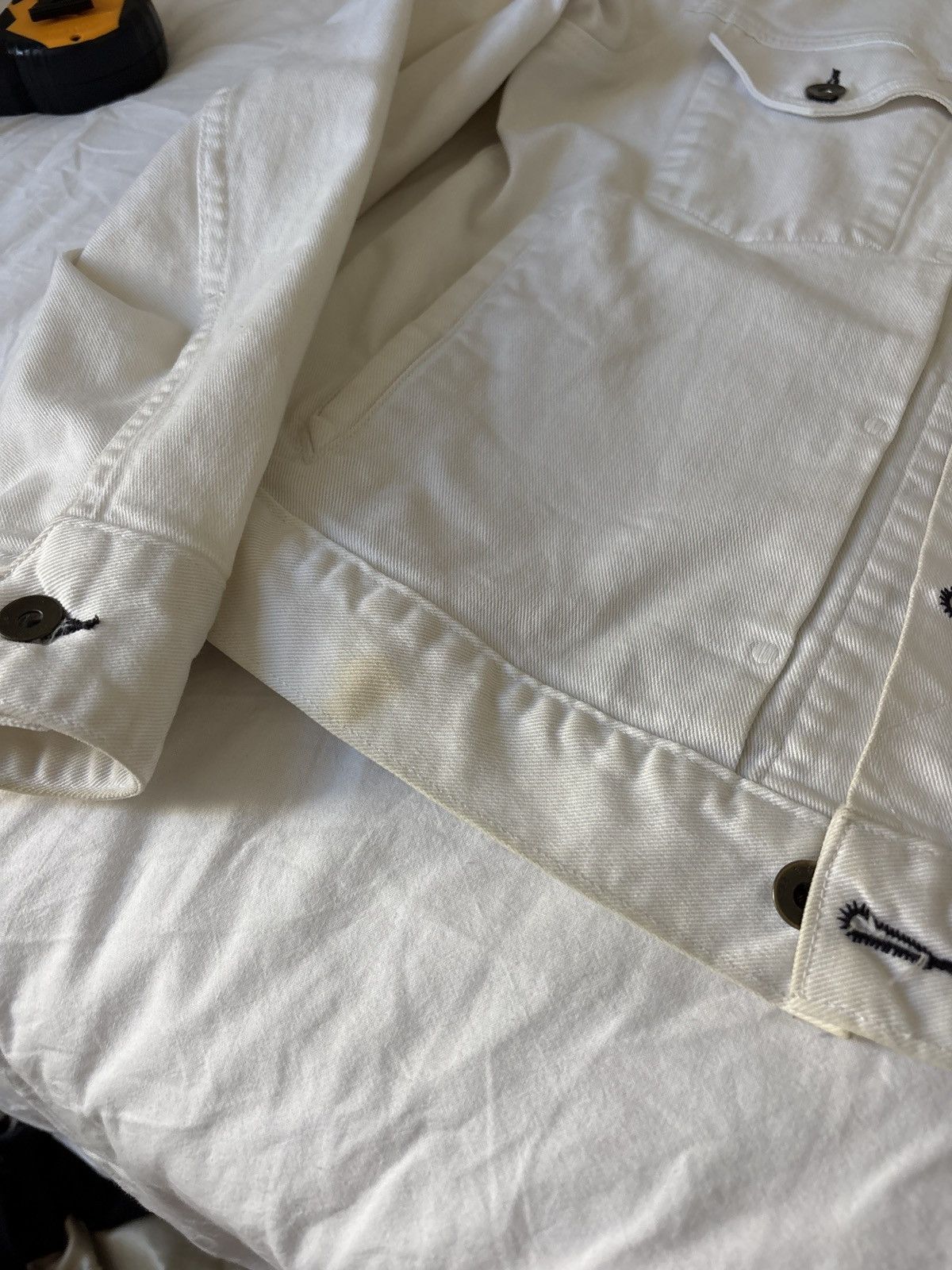 Rag & Bone White denim light jacket Size US M / EU 48-50 / 2 - 4 Thumbnail