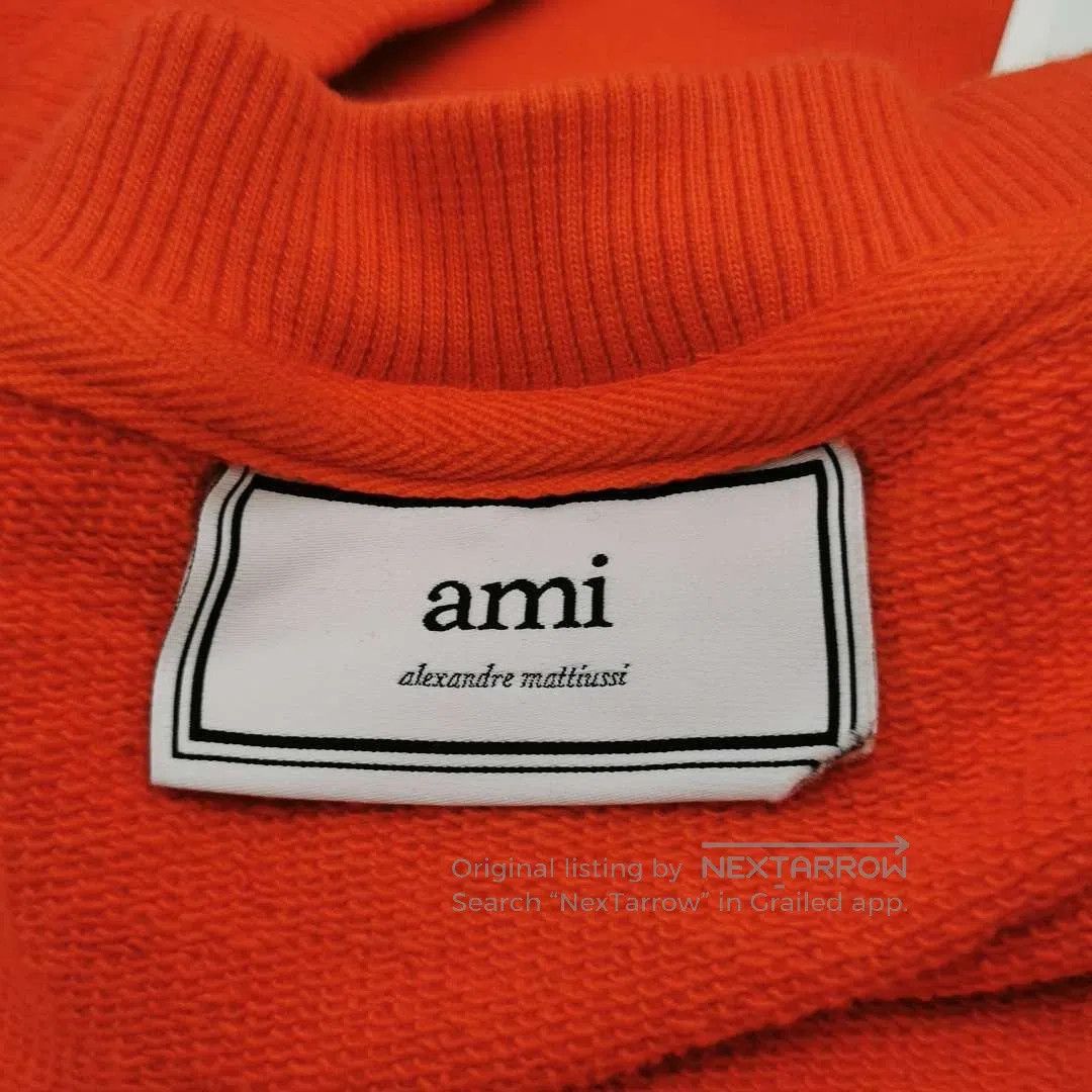 Louis Vuitton AMI Alexandre Mattiussi Cotton Heart Logo Crewneck Sweatshi Size US XS / EU 42 / 0 - 3 Thumbnail