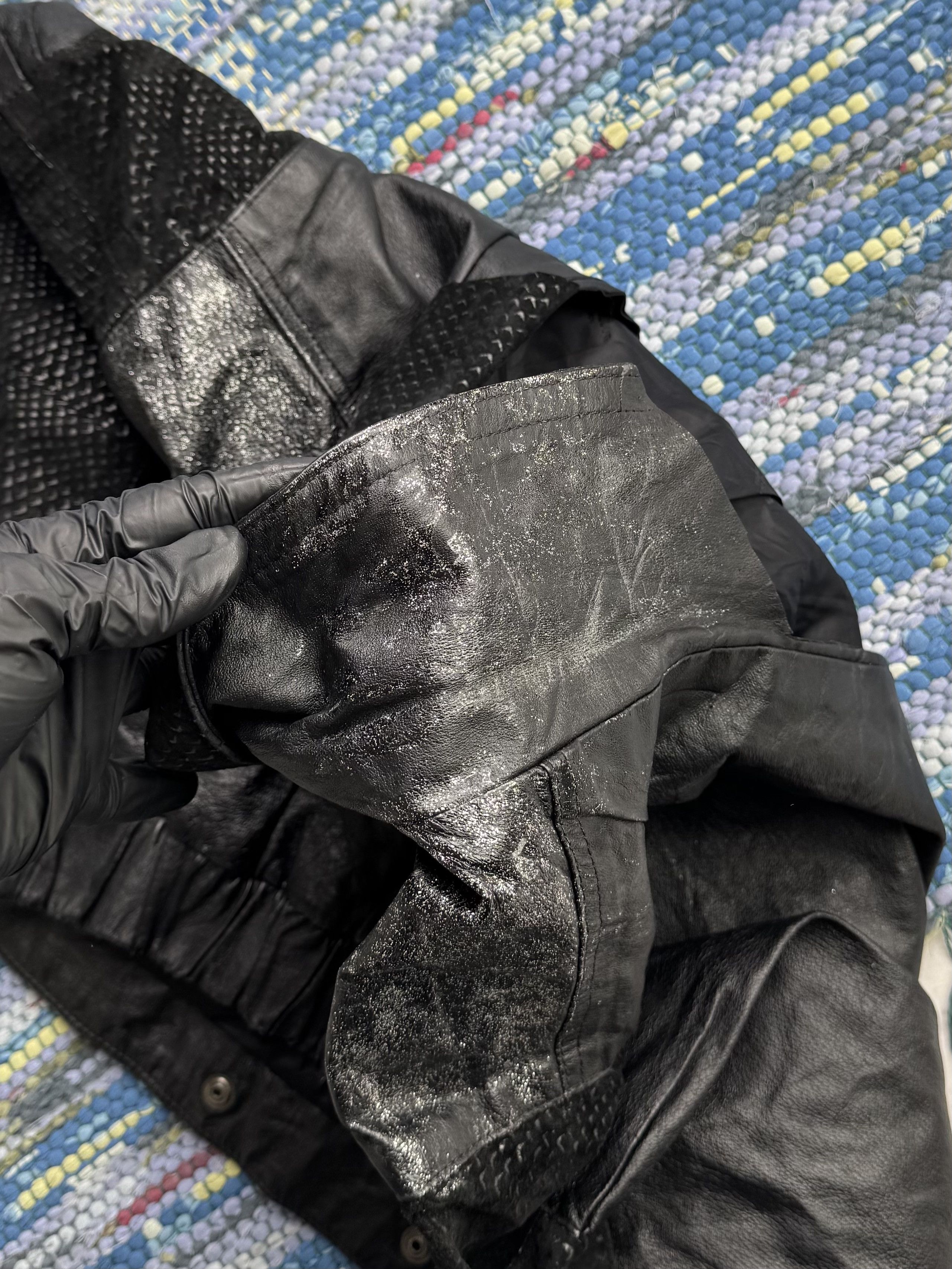 Japanese Brand Vintage 80's Leather Jacket A241(25)D15 Size M / US 6-8 / IT 42-44 - 14 Thumbnail