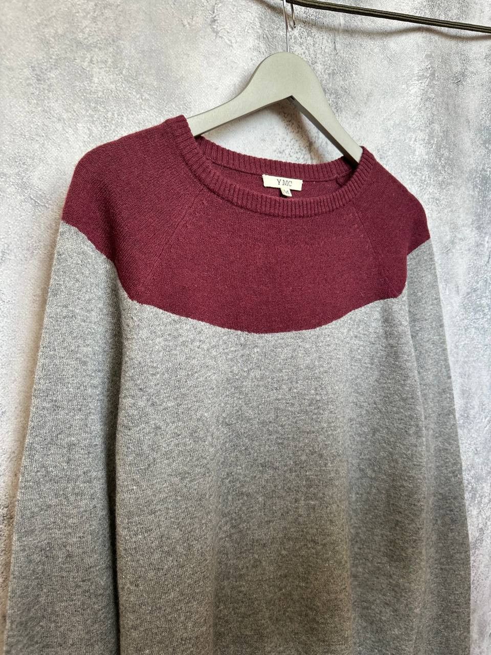 YMC You Must Create YMC Lambswool Knit Sweater Crew Colorblock Size US M / EU 48-50 / 2 - 4 Thumbnail