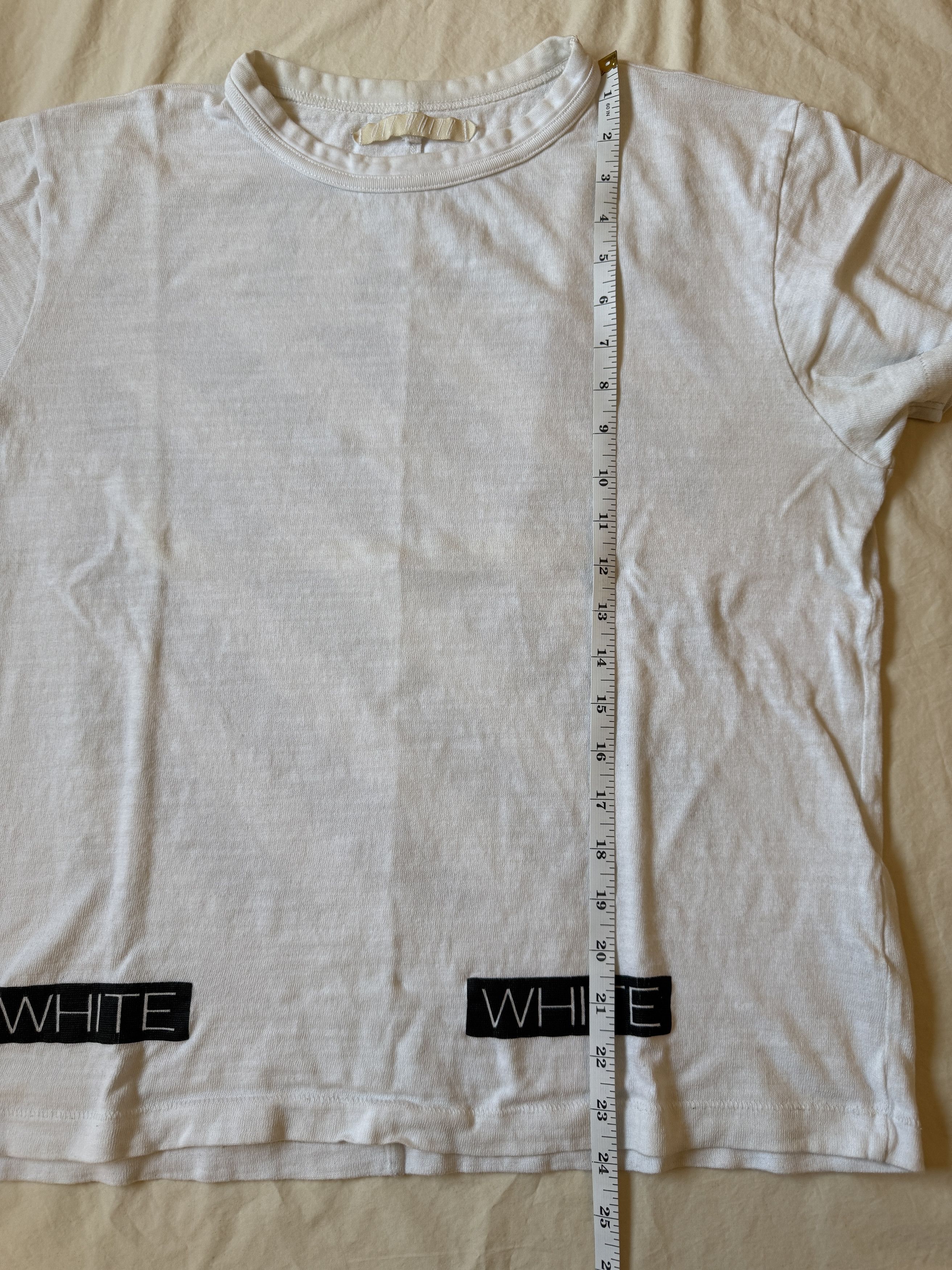 Off-White Off-White "Blue Collar" tee - Men's S Size US S / EU 44-46 / 1 - 7 Thumbnail