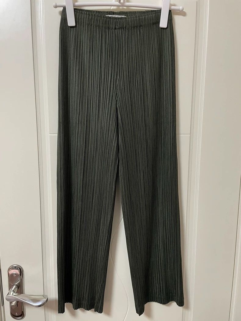 Issey Miyake Issey Miyake PP JF422 Pleated Pants - dmc Size US 32 / EU 48 - 1 Thumbnail