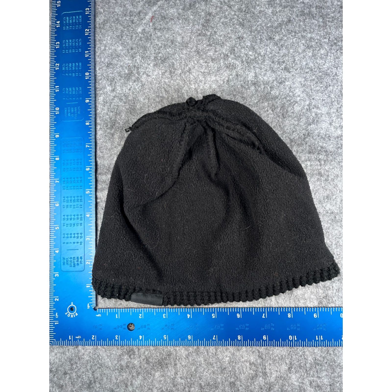 Express Express Beanie Toque Hat Unisex Adults One Size Black Waffle Knit Acrylic Polyester Embroidered Logo City New York Theme Size ONE SIZE - 5 Thumbnail