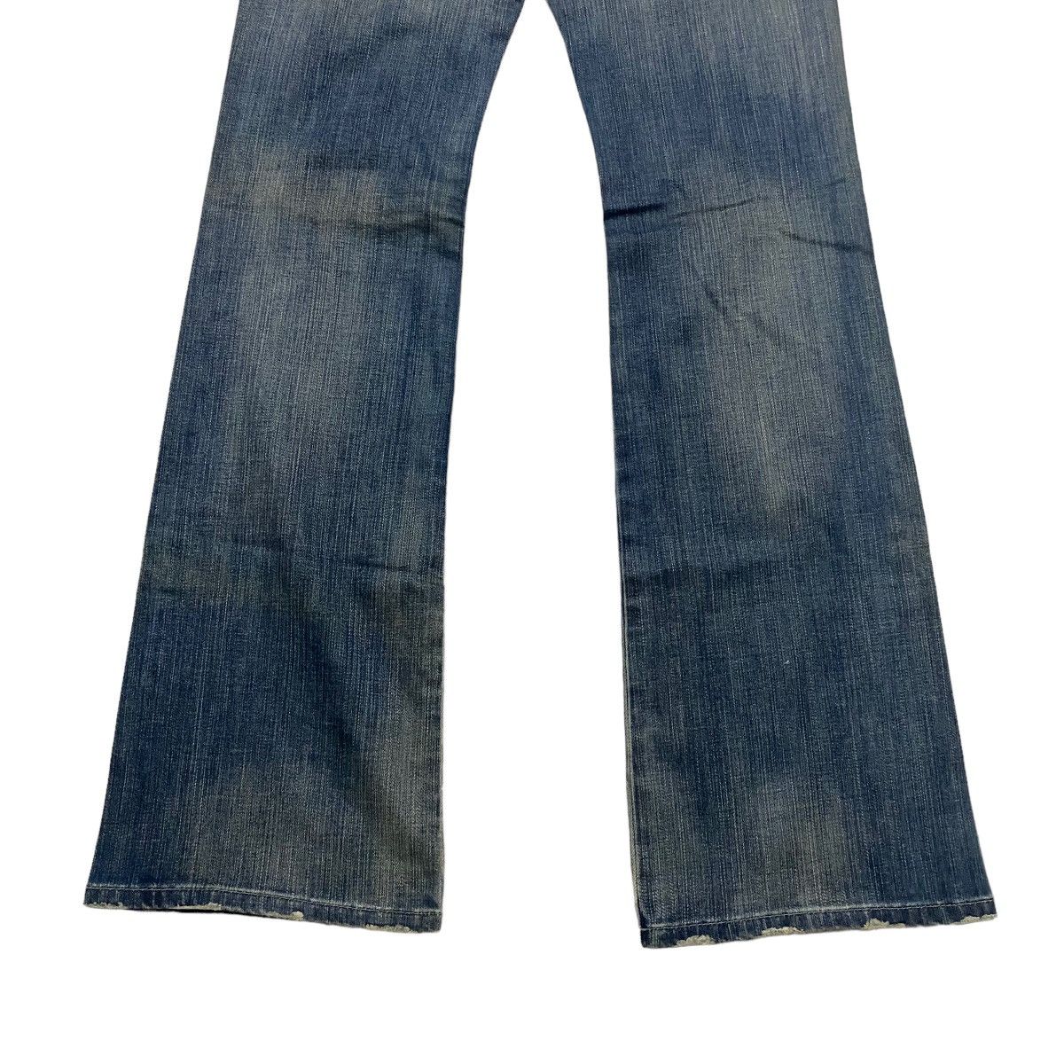 Marithe + Francois Girbaud Marithe Francois Girbaud Denim Flare Jeans Size 28" / US 6 / IT 42 - 12 Thumbnail