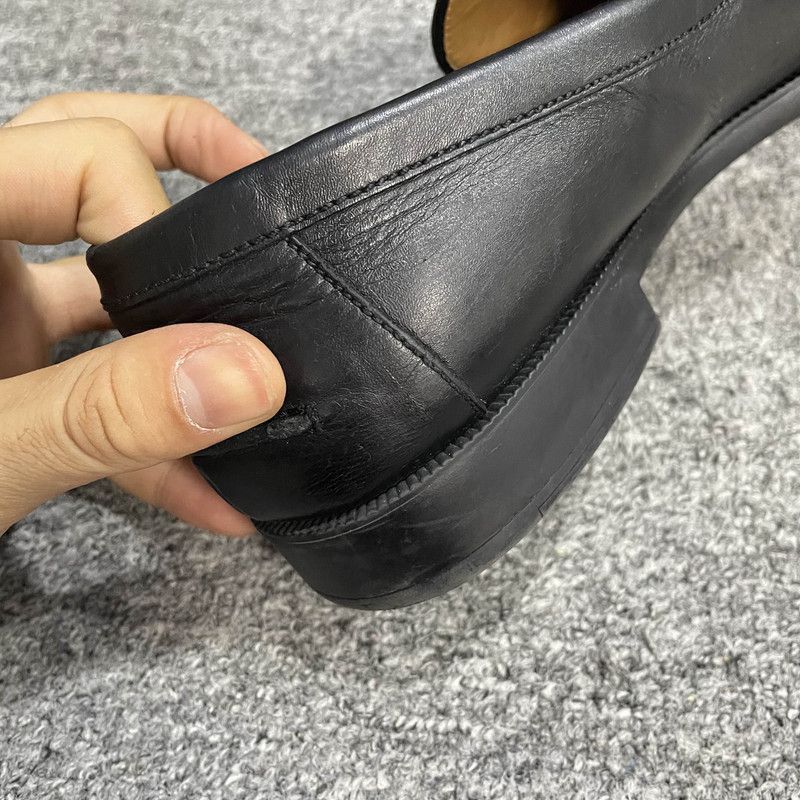 Gucci Gucci Leather Slip-On Loafers for Men -2508 Size US 10.5 / EU 43-44 - 1 Thumbnail