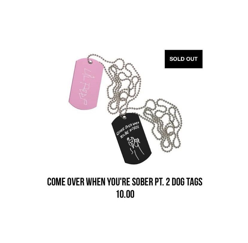 GOTHBOICLIQUE × Lil Peep COWYS 2 dog tags Size ONE SIZE - 5 Thumbnail