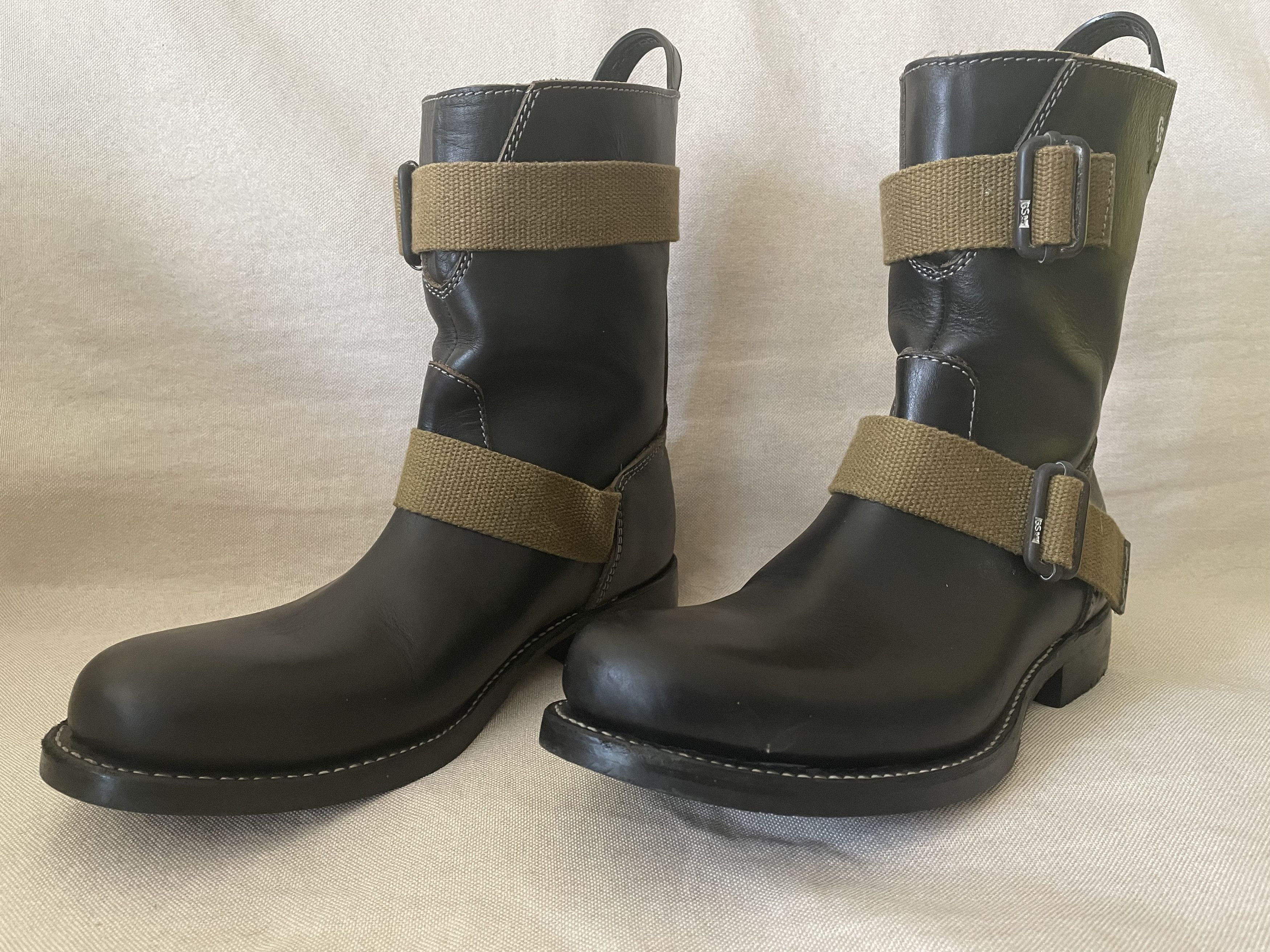 image of G Star Raw Inner Length Outer Length Shoes in Black Brown, Men's (Size 8)