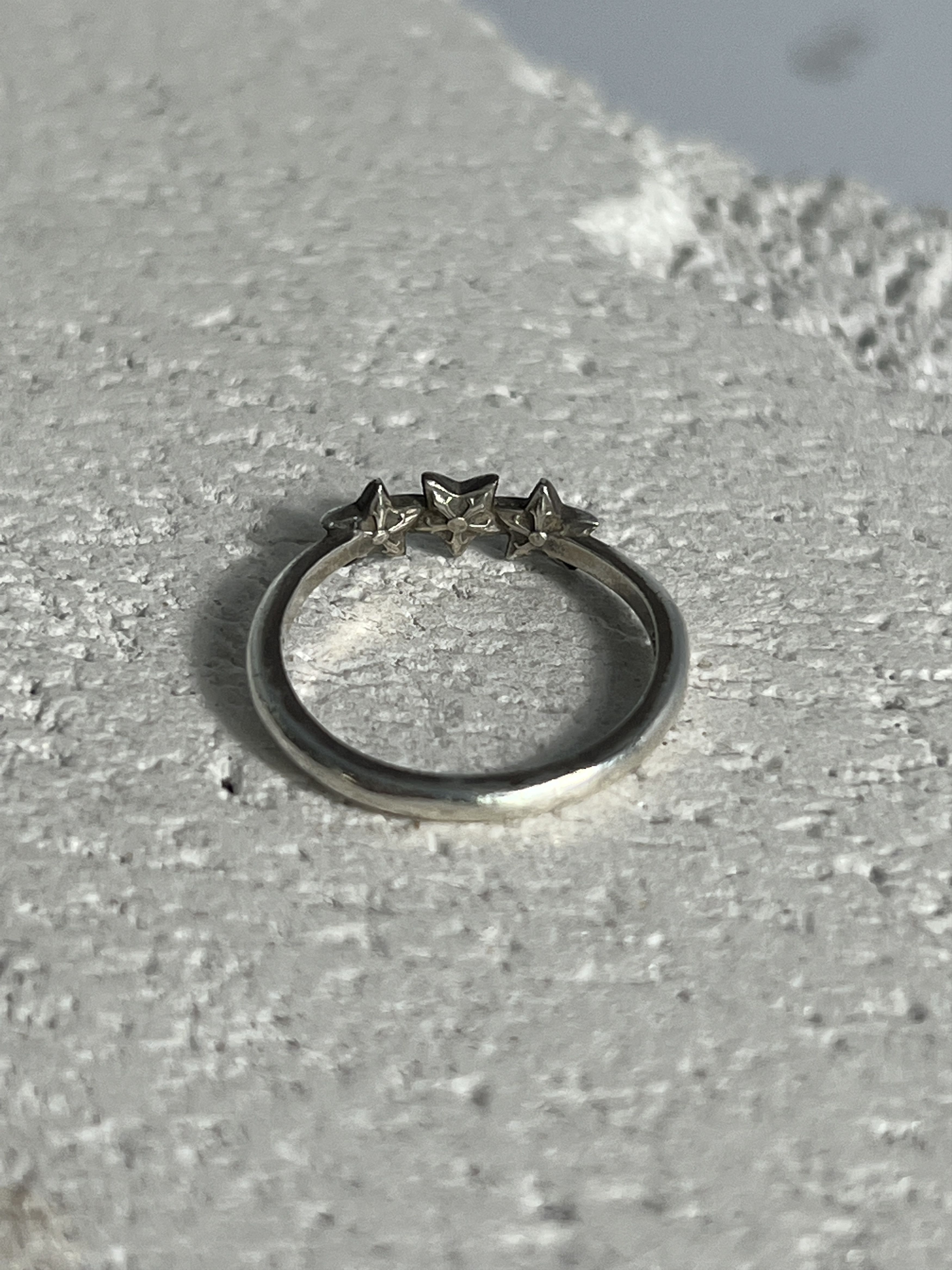 Chrome Hearts Chrome Hearts Triple Star Ring .925 Silver Size US4 / MM 47 Size ONE SIZE - 2 Thumbnail