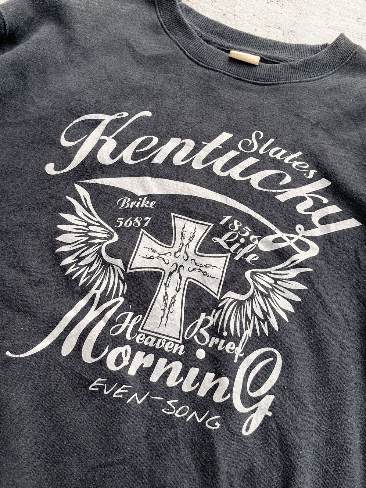 Japanese Brand × KMRii × Le Grande Bleu (L.G.B.) JAPANESE KENTUCKY POEM CROSS Sweetshirts Size US M / EU 48-50 / 2 - 5 Thumbnail