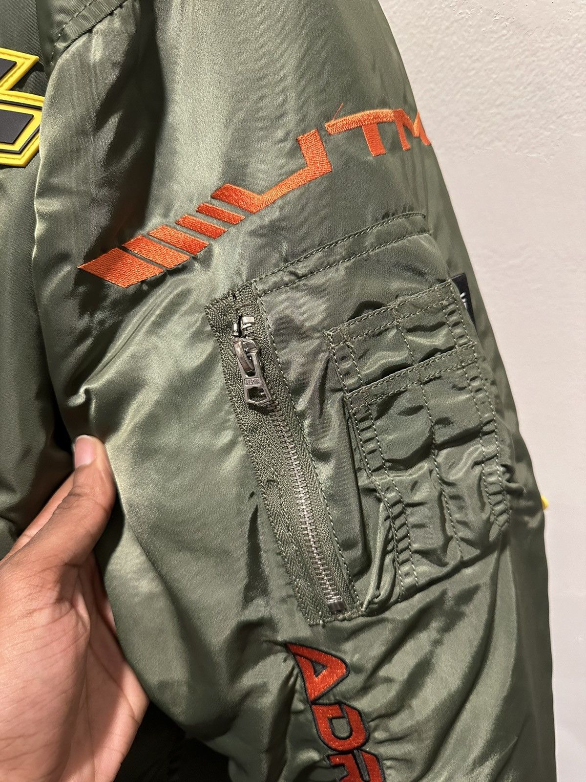 Vetements Green Vetements Racing Varsity Bomber Size US M / EU 48-50 / 2 - 4 Thumbnail