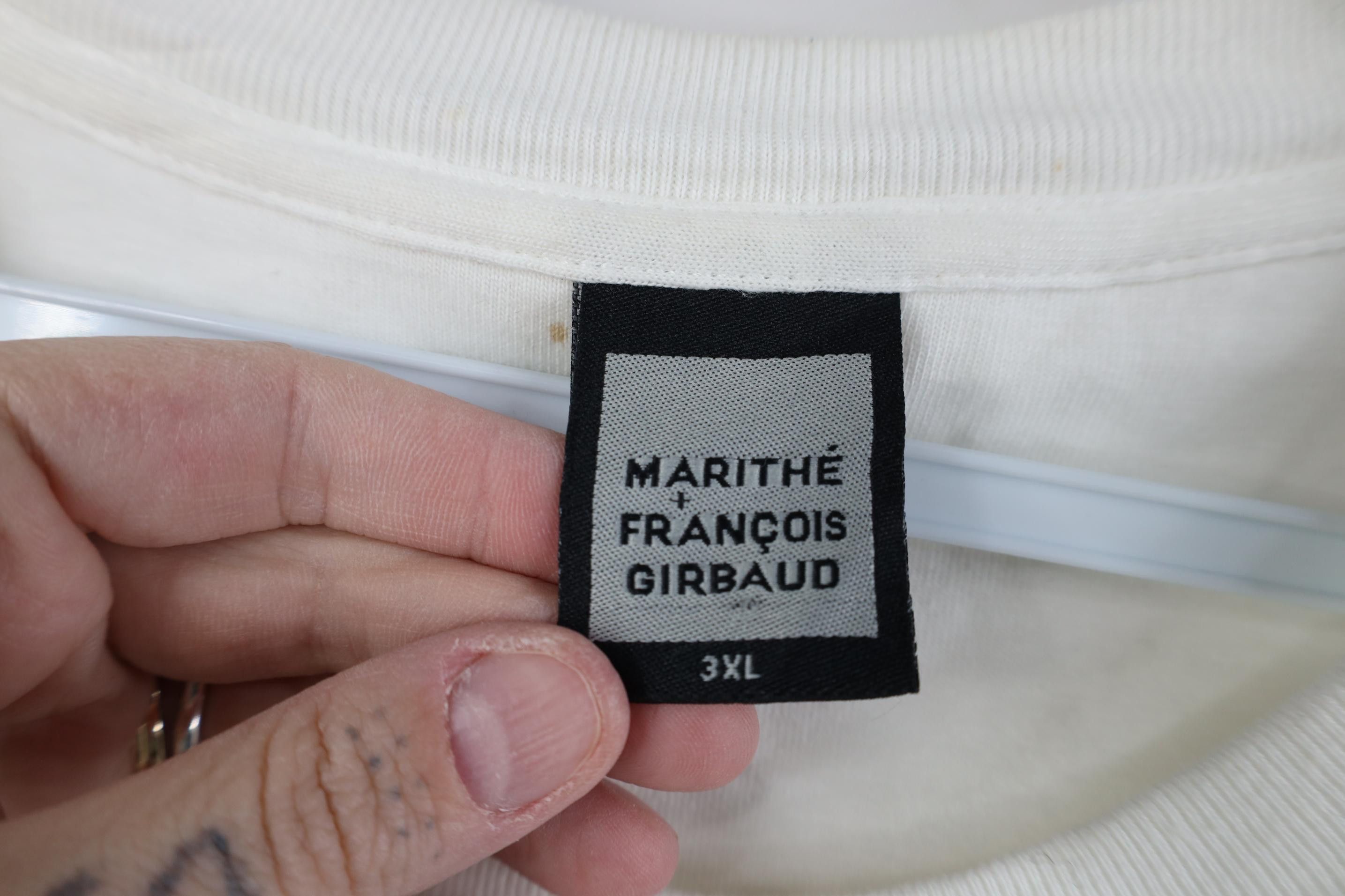 Marithe + Francois Girbaud Vintage 90s Marithe Francois Girbaud Short Sleeve T-Shirt Size US XXL / EU 58 / 5 - 8 Thumbnail