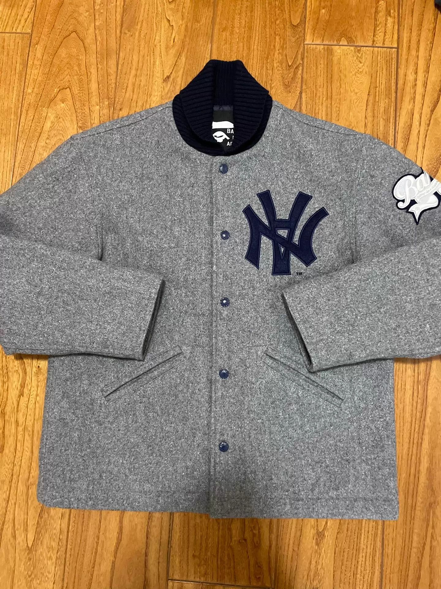 Bape BAPE X NBHD Rare Collab Baseball Jacket Size S Near New Size US S / EU 44-46 / 1 - 1 Thumbnail